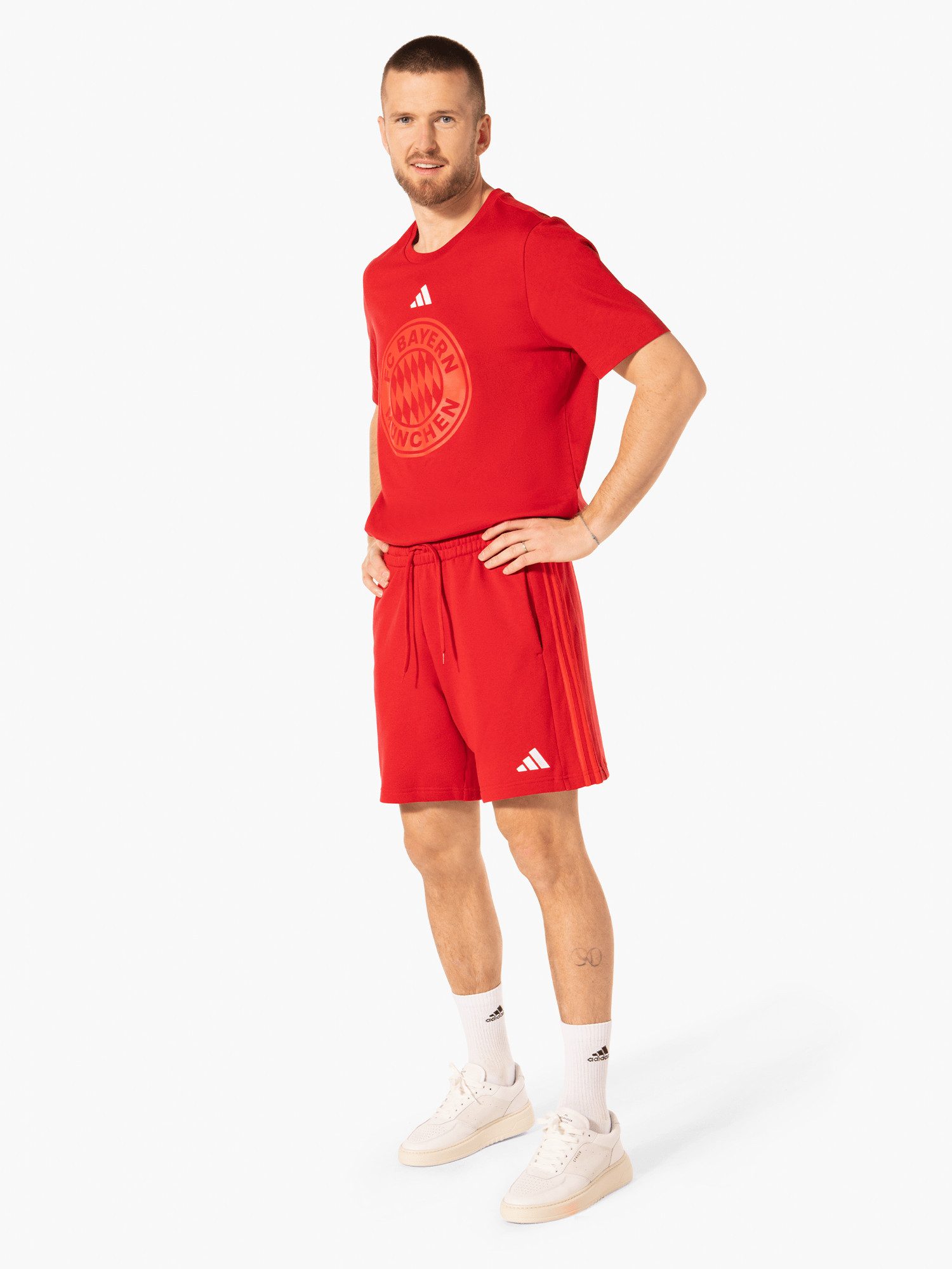 adidas Performance Sweatshorts FC Bayern München, Short DNA, Herren, Bordeaux