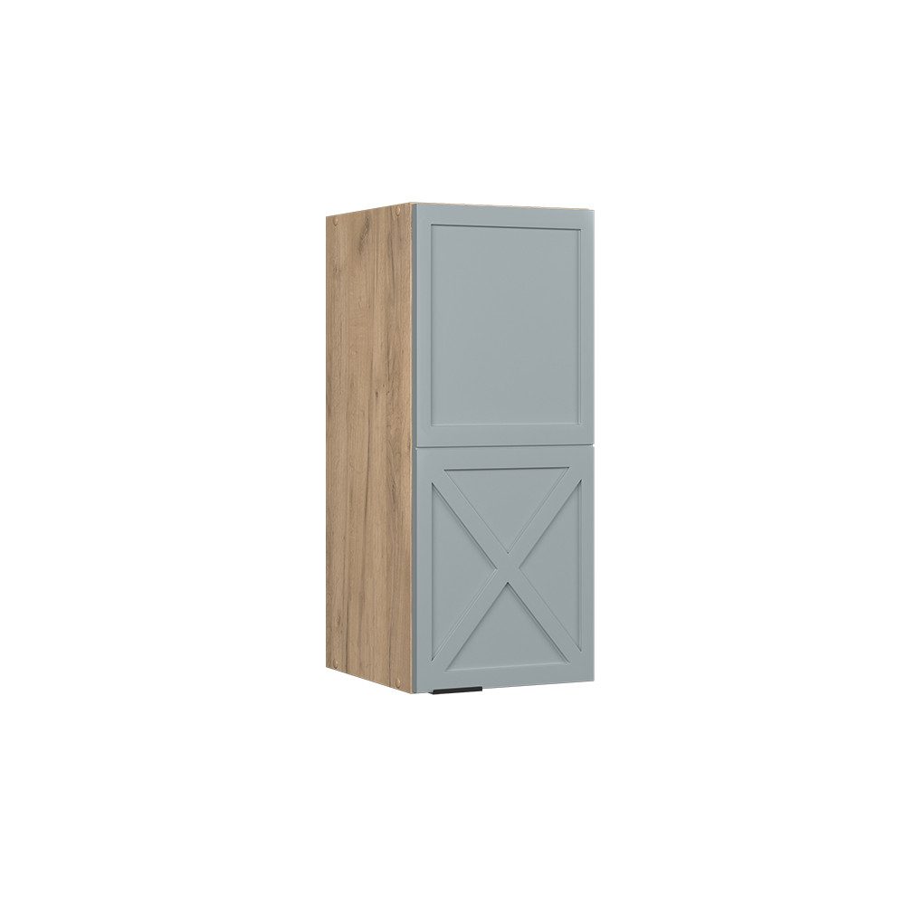 Vicco Hängeschrank Fame-Line, Hellblau-grau/Goldkraft Eiche, 30 günstig online kaufen