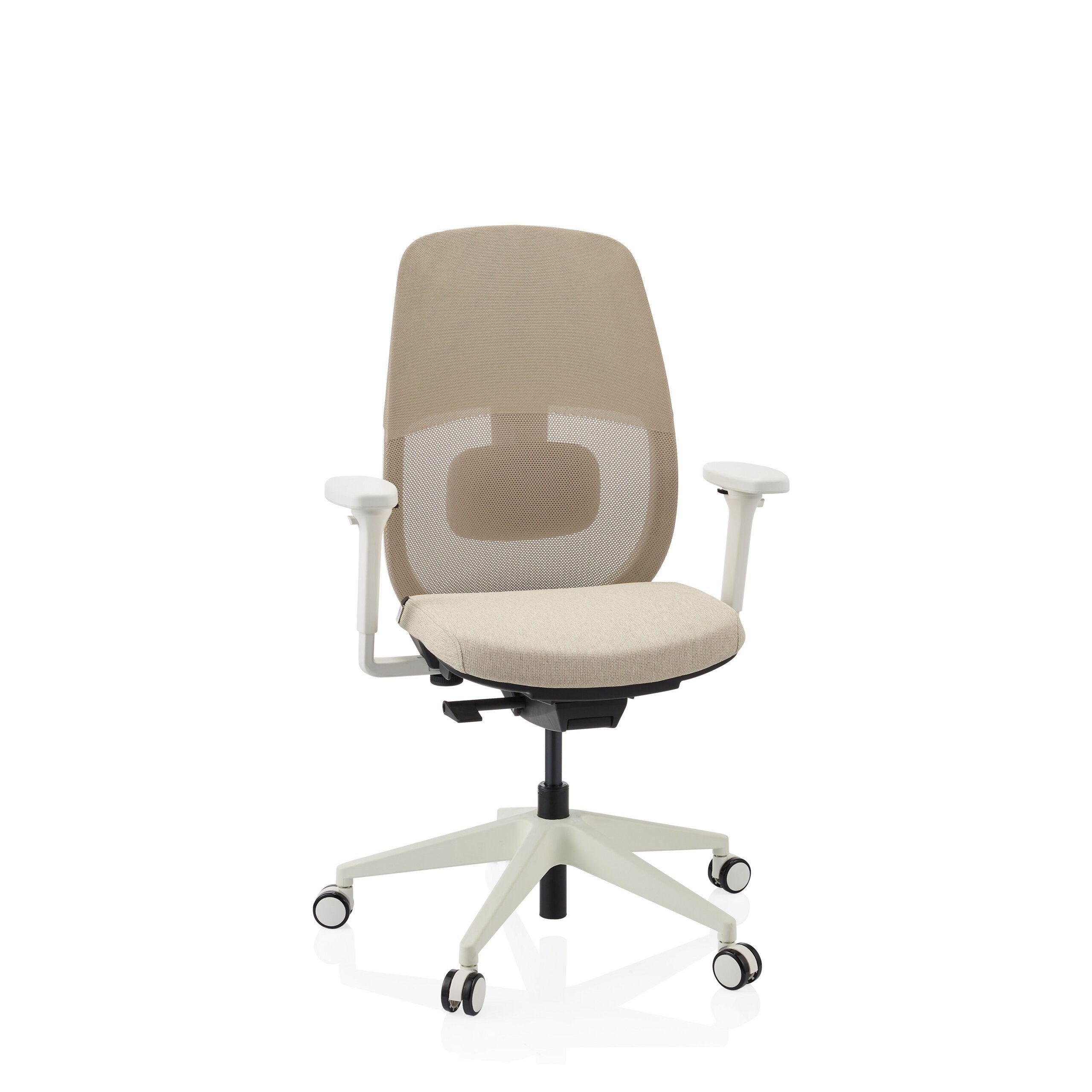 hjh OFFICE Drehstuhl Profi Bürostuhl Skandis Stoff / Netzstoff (1 St), Ergonomischer Chefsessel, Schreibtischstuhl höhenverstellbar