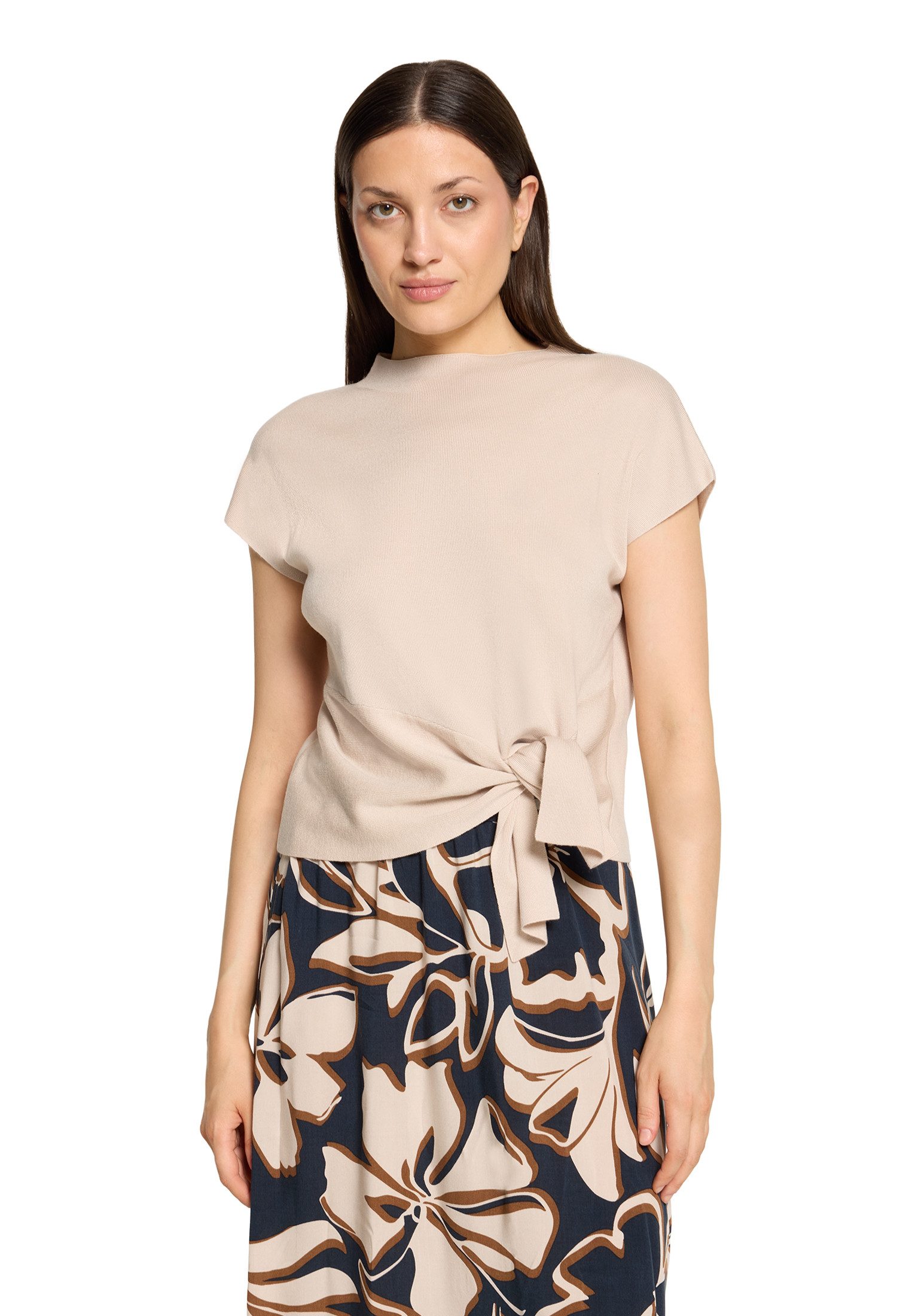 Betty Barclay Stricktop Damen mit Schleifenknoten