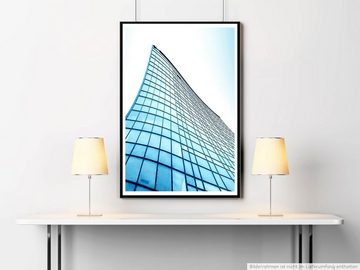 Sinus Art Poster Architekturfotografie 60x90cm Poster Hohe Glasfassade