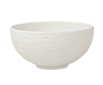 Villeroy & Boch Schale Manufacture Rock blanc Suppen Bol 0,3 l, Premium Porcelain, (Bol)