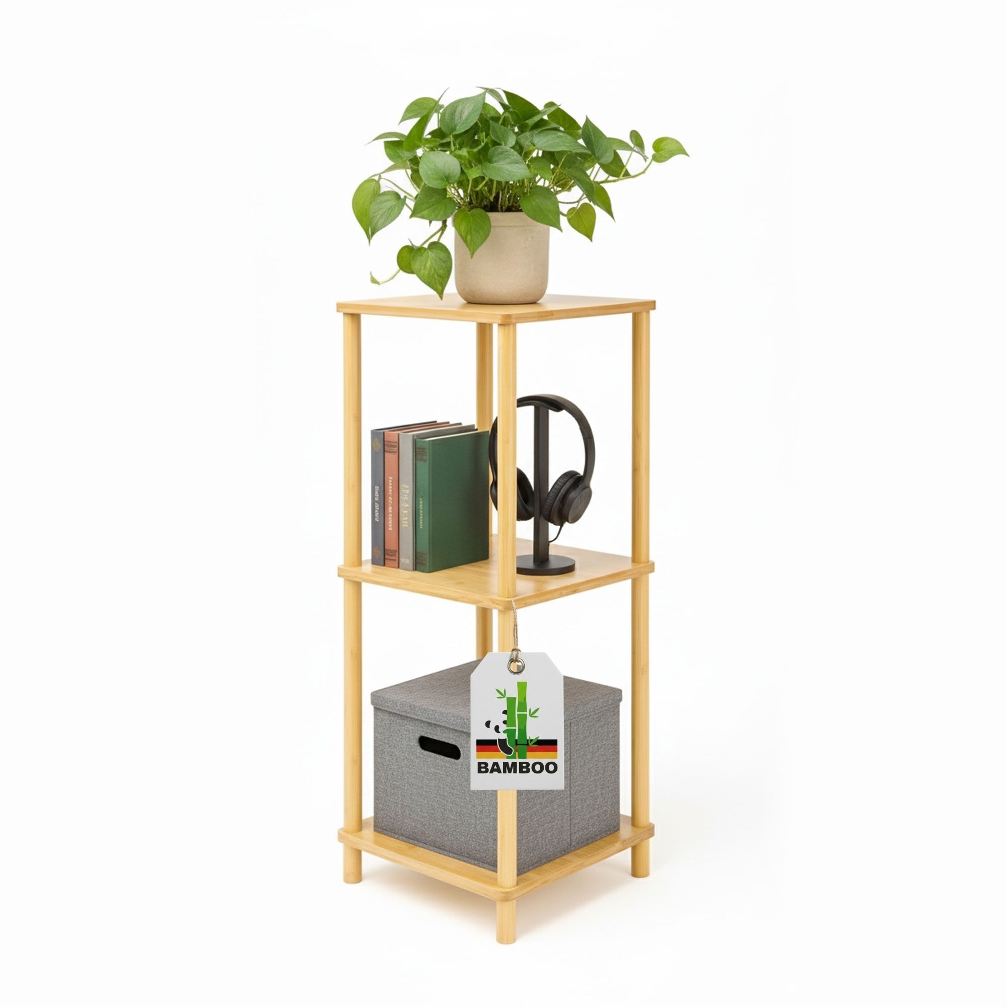 Allyson Standregal Allyson® Bambusregal 3/4/5 Etagen - Schmales Bad- & Stan günstig online kaufen