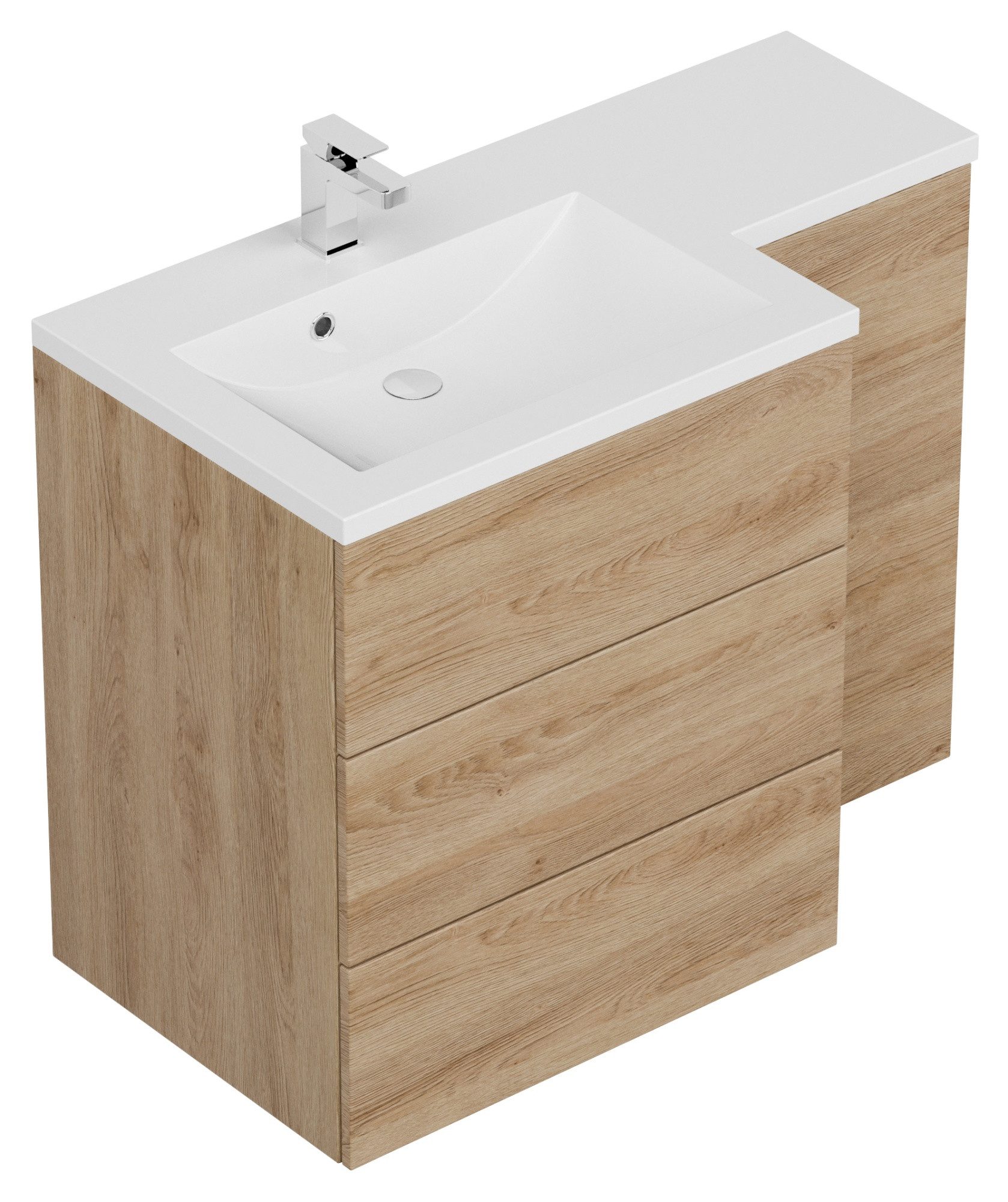 Magnolia Home Badmöbel-Set Badblock ELISA rechts günstig online kaufen