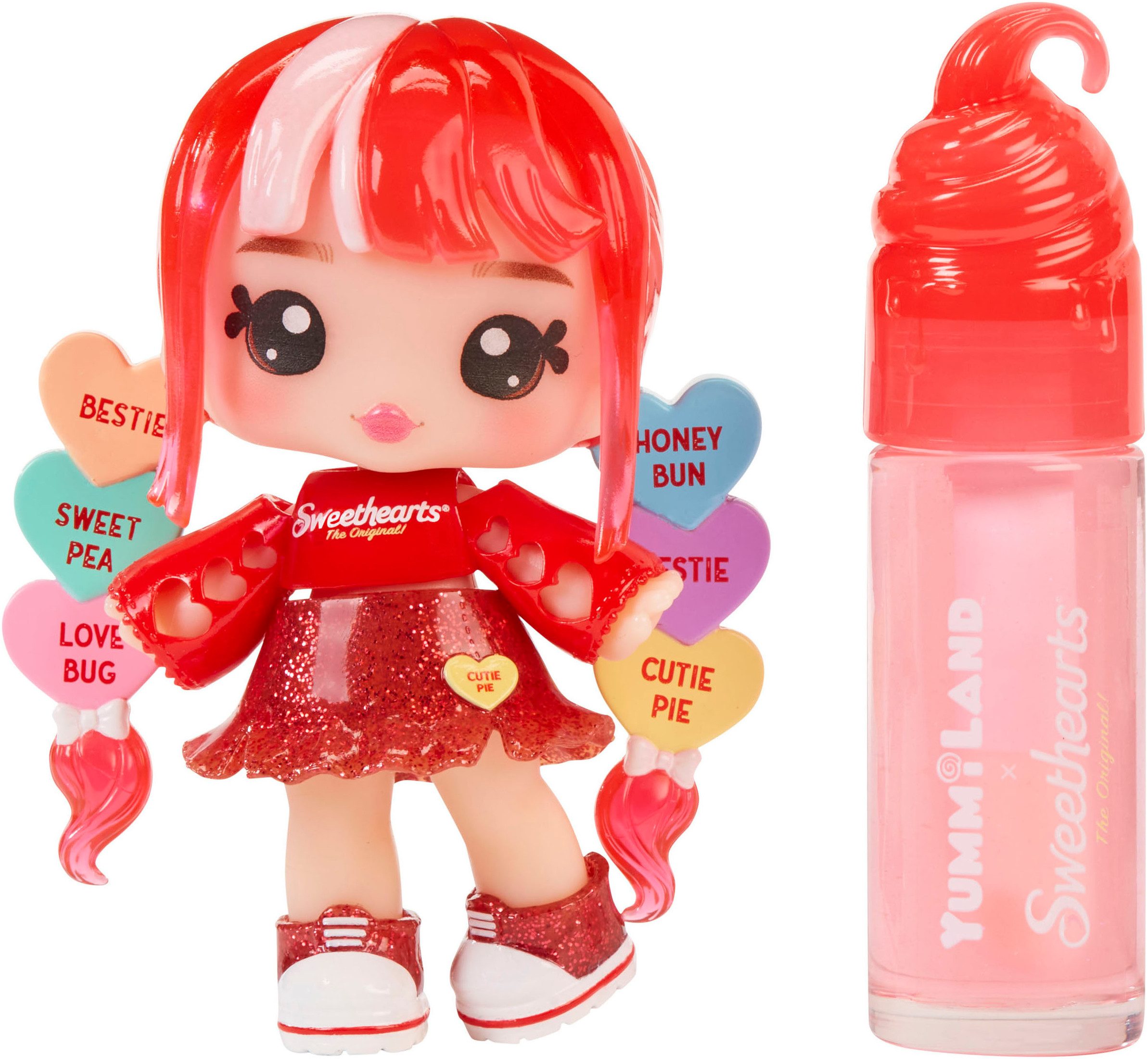 Minipuppe Yummiland Sweet Lip Gloss-Ruby Hearts, günstig online kaufen