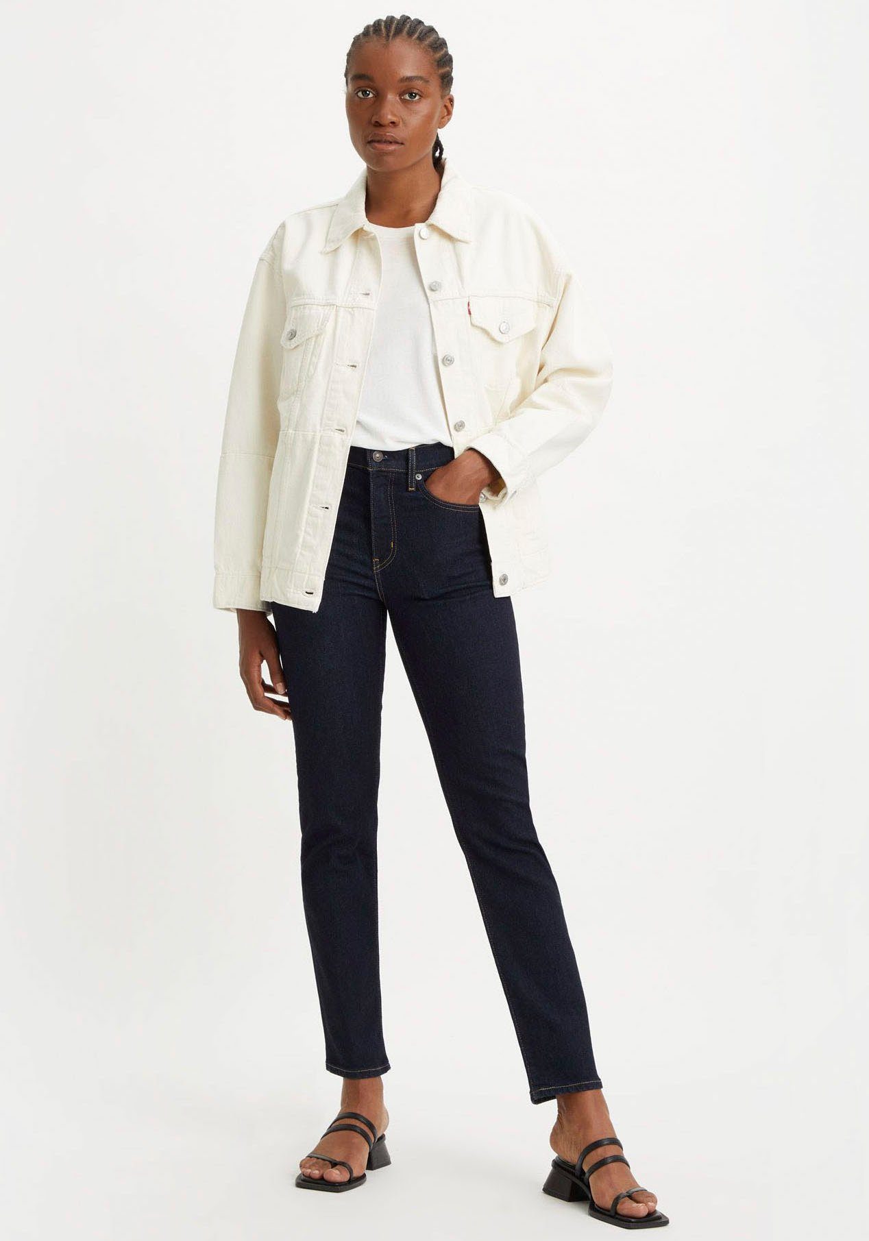 Levi's® Straight-Jeans 724 HIGH RISE STRAIGHT. Reduzierter Preis € 75,99. Unverbindliche Preisempfehlung € 109,95