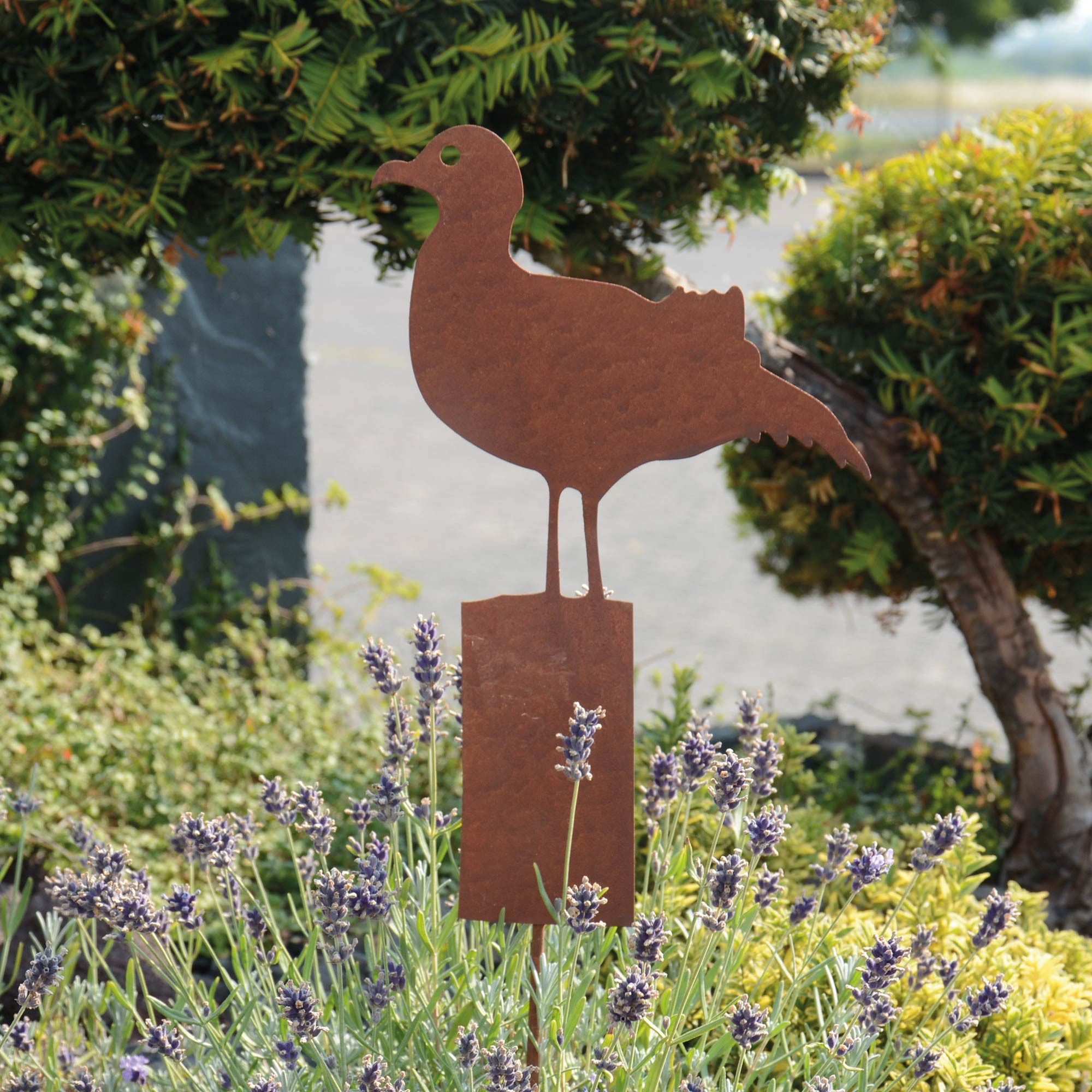 UNUS GARDEN Gartenstecker Roststecker Möwe auf günstig online kaufen