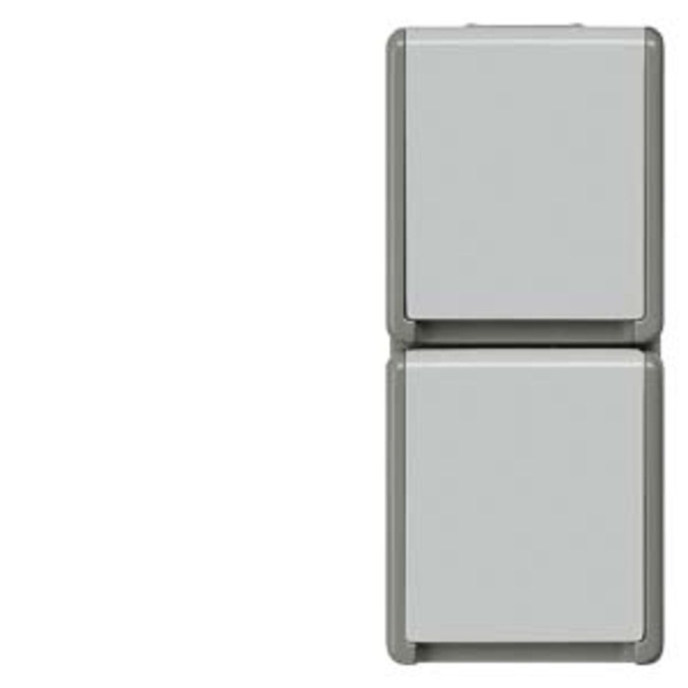 SIEMENS Steckdose Siemens Schalterprogramm 2fach Grau 5UB4723 1 St.