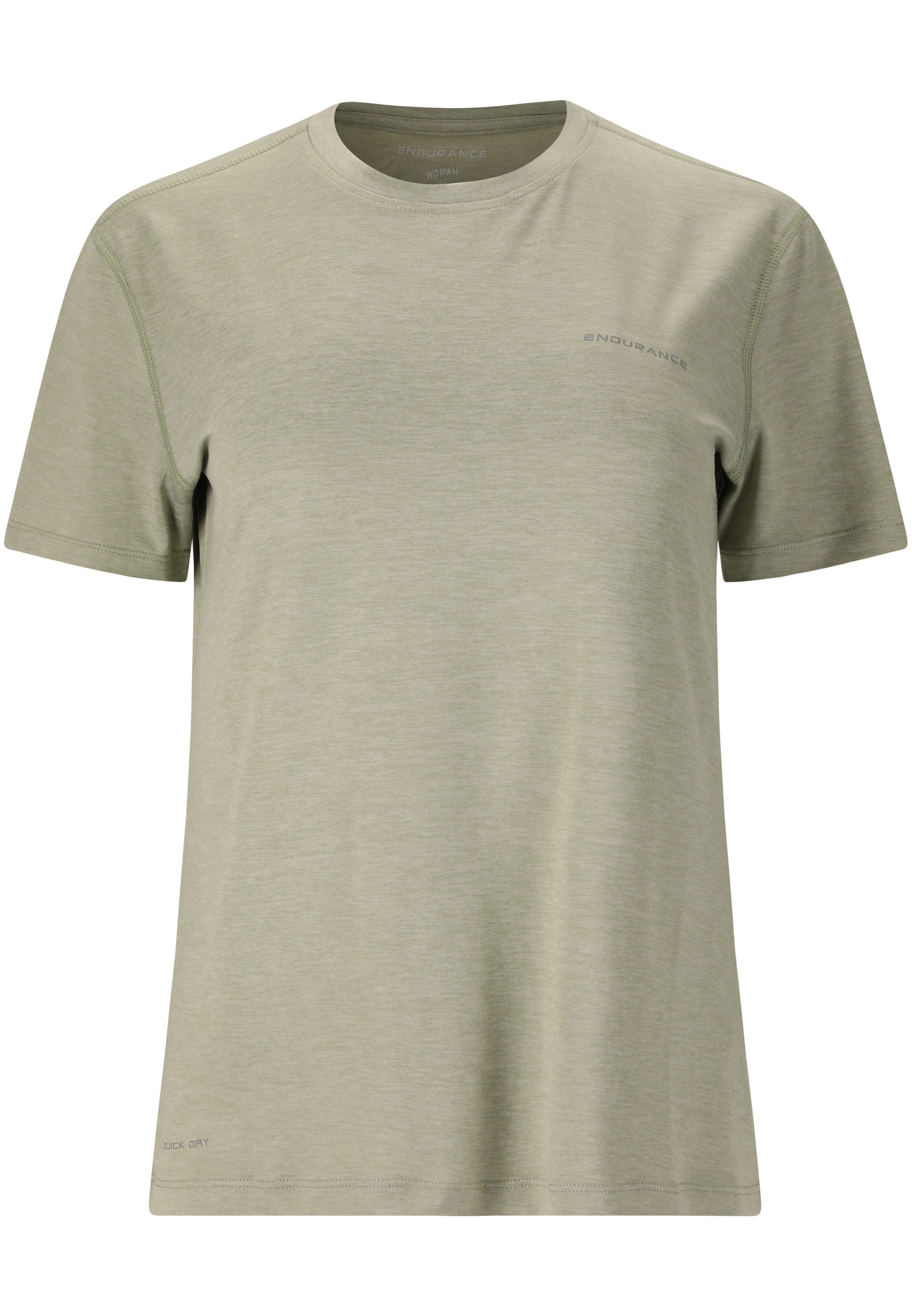 ENDURANCE Funktionsshirt Alvaly im simplen Design mit Quick Dry-Technologie
