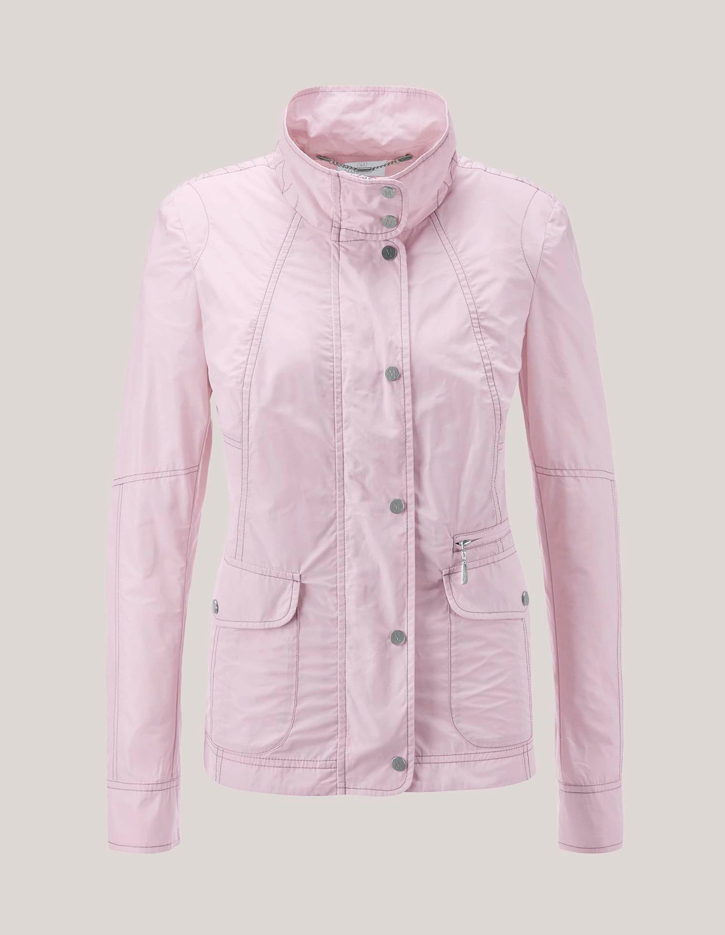 MADELEINE Outdoorjacke Sportive Baumwolljacke mit Stehkragen Freizeitjacke günstig online kaufen