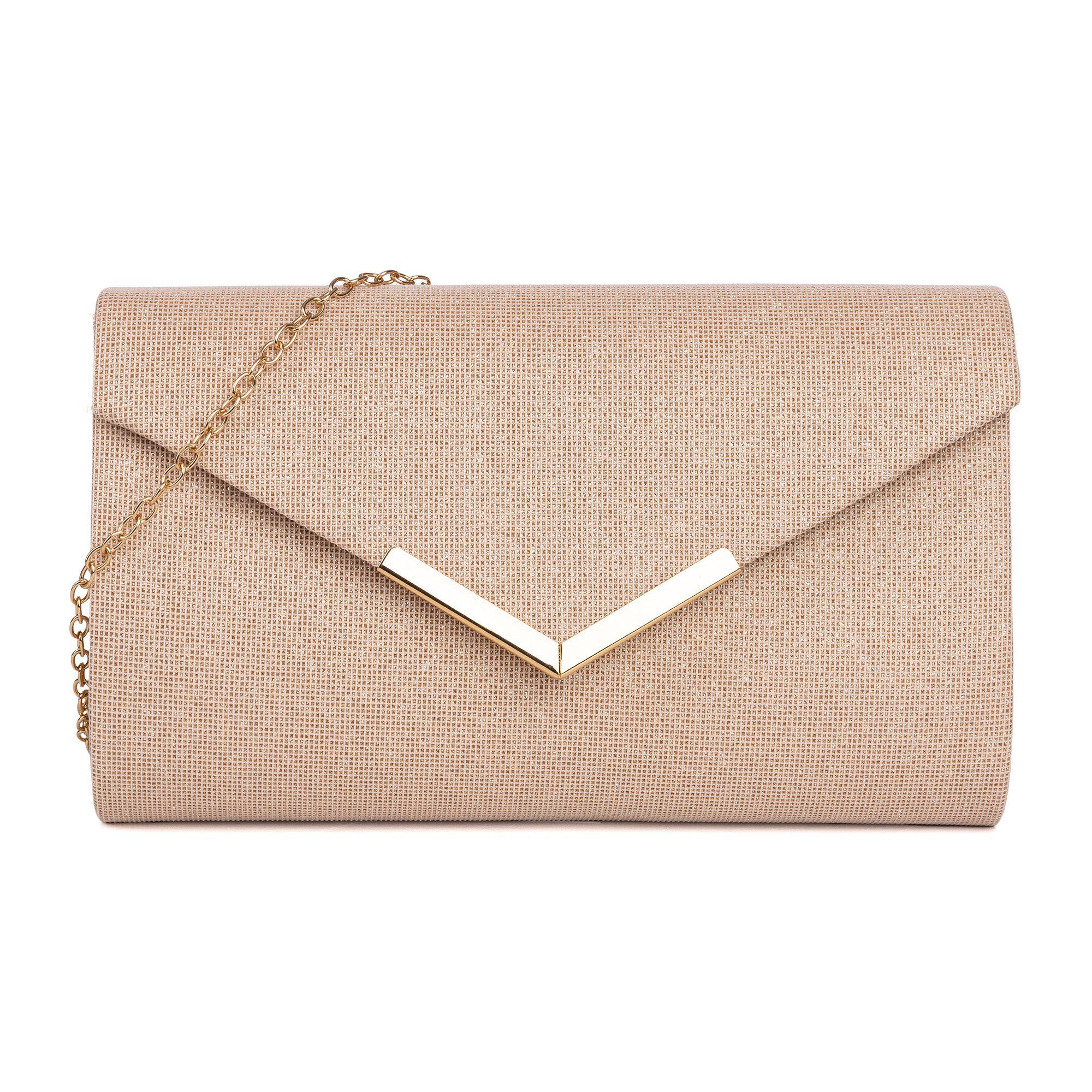 CORIOS Damen Abendtasche Shiny Strass Handtasche St Produktbild-Vorschau 5