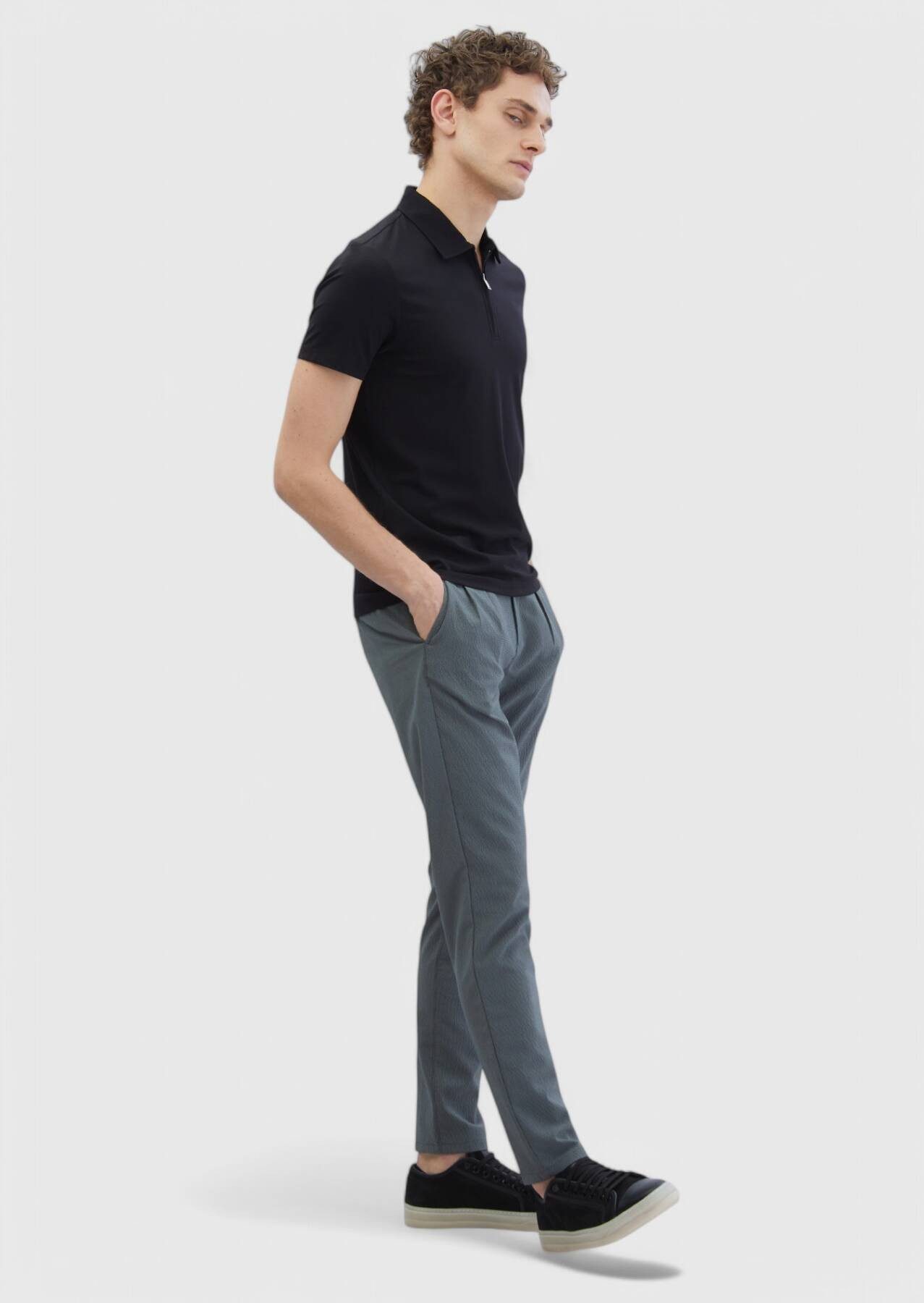 RAMSEY Jogger Pants Khakifarbene Jogginghose für den Alltag