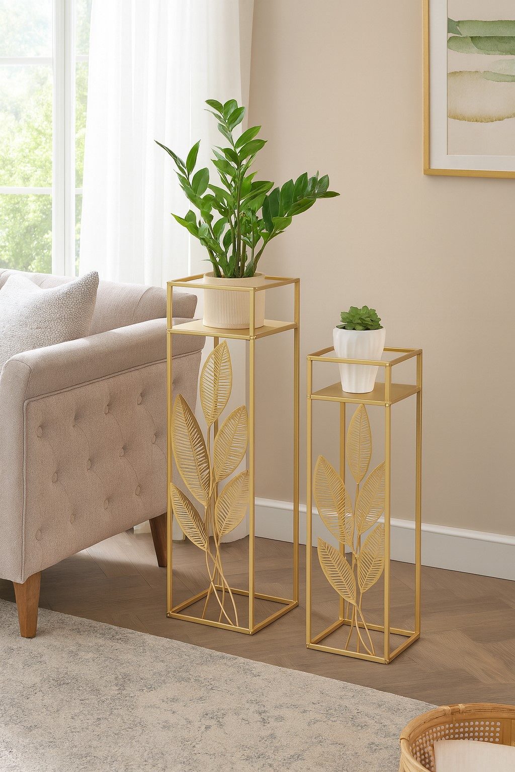 moebel-direkt-online Blumenständer 2tlg. Blumenständer Set, in zwei Farben günstig online kaufen