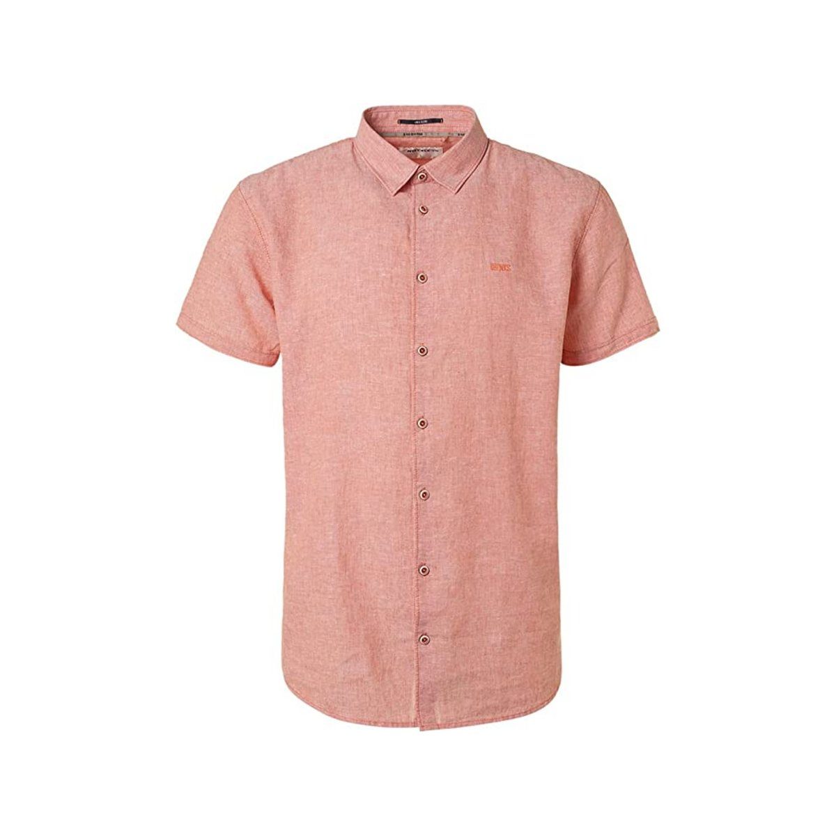 EXCESS NO papaya T-Shirt (1-tlg) passform orange textil