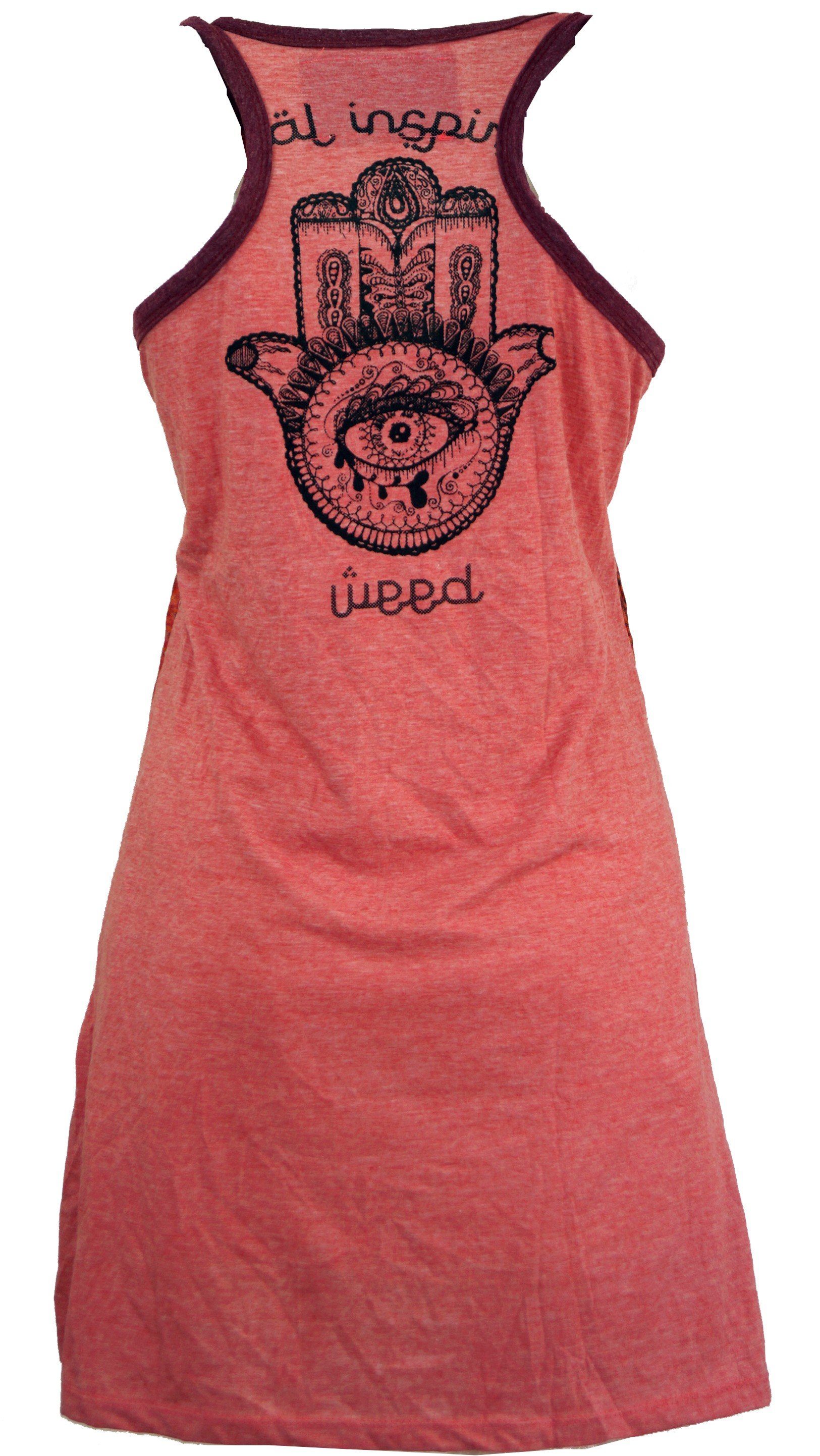 Guru-Shop T-Shirt Weed Top, Longshirt, Minikleid günstig online kaufen