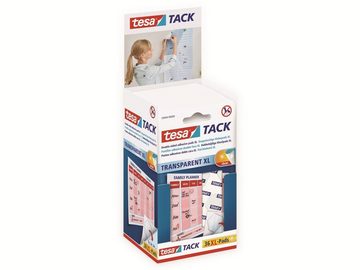 tesa Klebeband TESA Tack® Doppelseitige Klebepads XL, 36 Stück