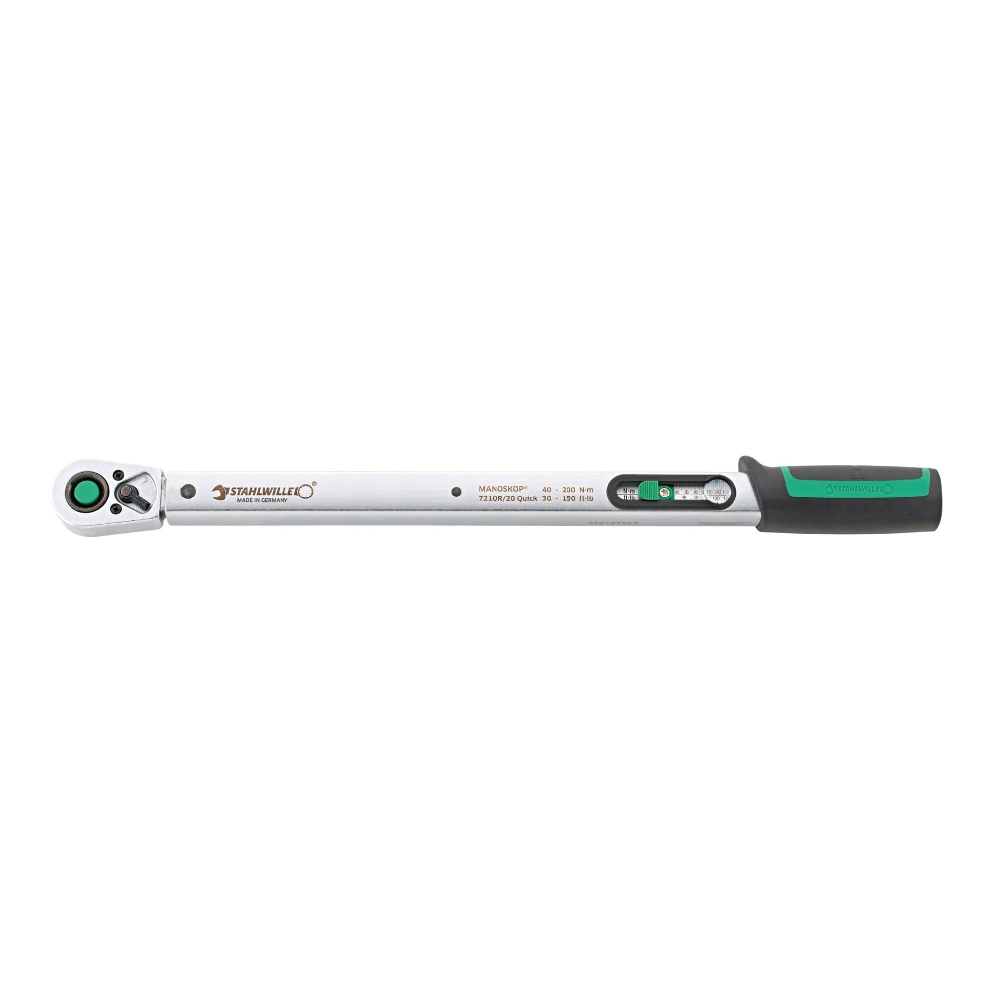 Stahlwille Drehmomentschlüssel Stahlwille Drehmomentschlüssel MANOSKOP® Nr.721QR/20 QUICK 40-200 N·m