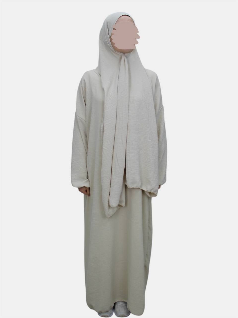 Aymasal Maxikleid Einteilige Abaya mit integriertem günstig online kaufen