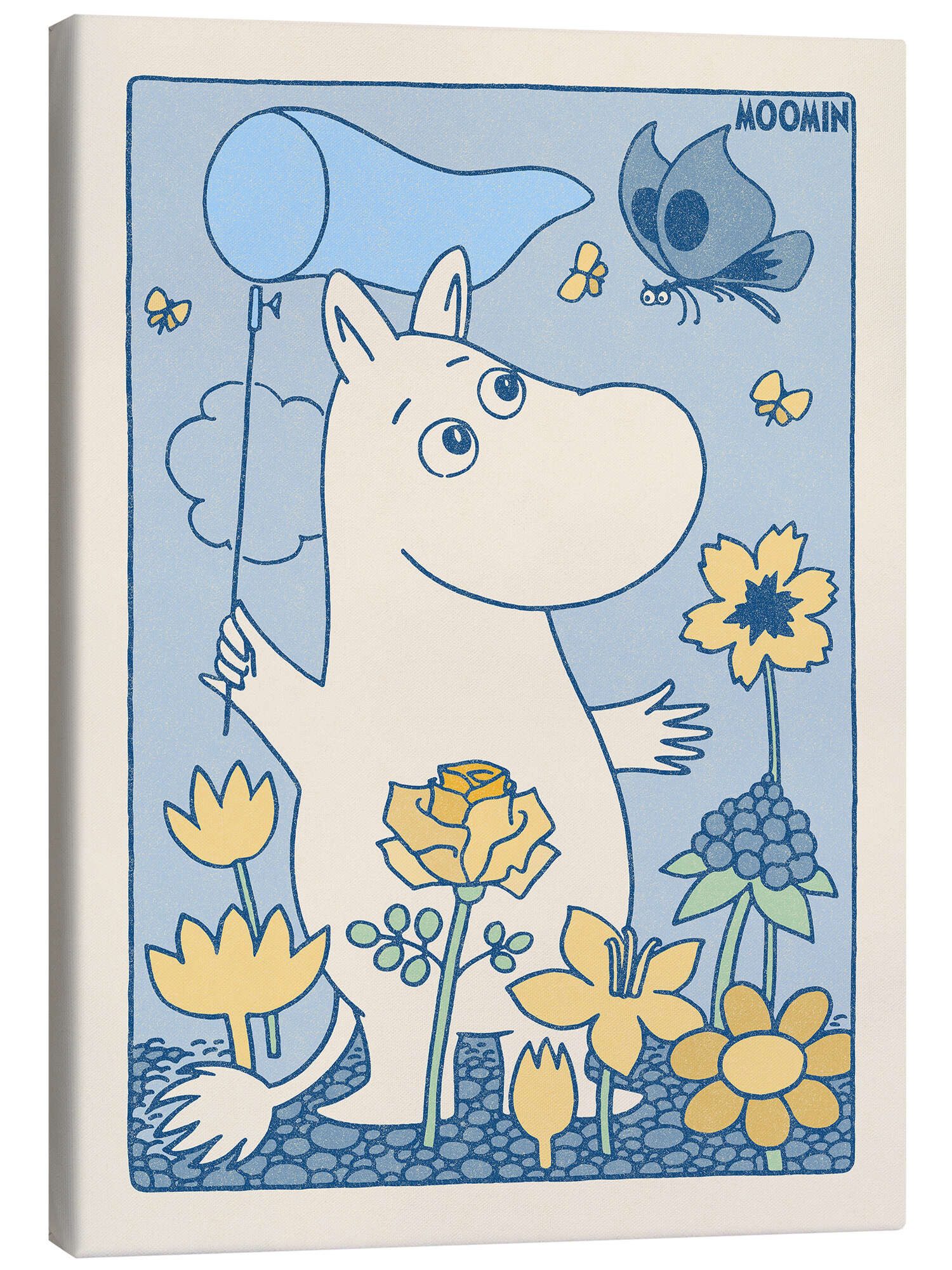 Leinwandbild Moomin