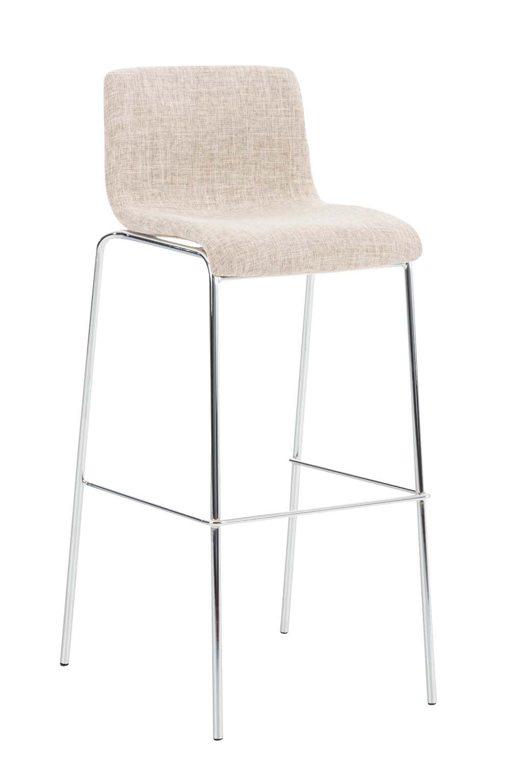 CLP Barhocker Hover Stoff, 4-Fuß Gestell günstig online kaufen