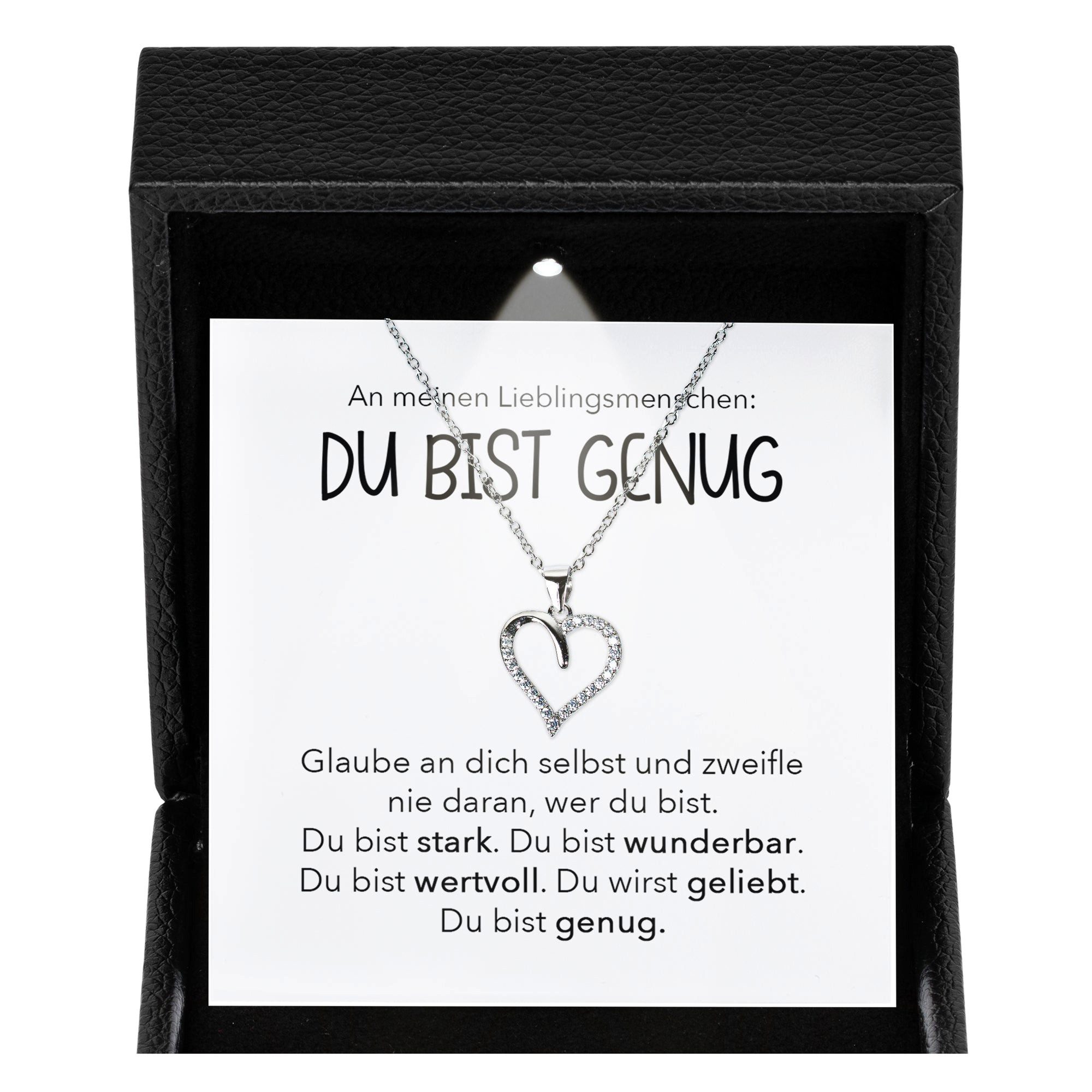 22Feels Schmuckset Freundschaftskette Geschenk Du Bist Genug Selbstliebe Be günstig online kaufen