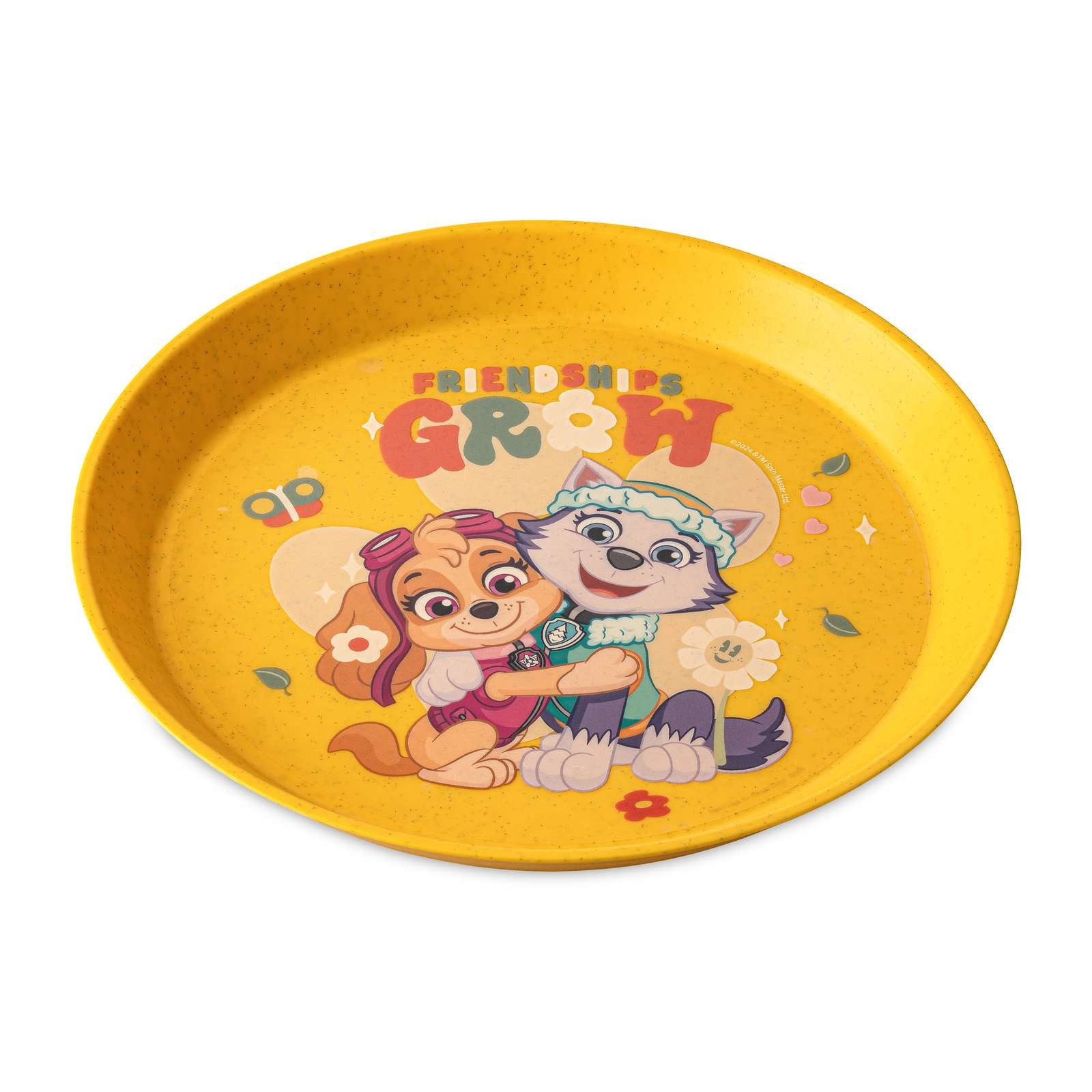 KOZIOL Lunchbox Kinderteller CONNECT Paw Patrol, Ø 20,5 cm, KOZIOL, Kunststoff