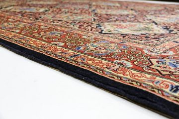Orientteppich Yazd 213x283 Handgeknüpfter Orientteppich / Perserteppich, Nain Trading, rechteckig, Höhe: 12 mm