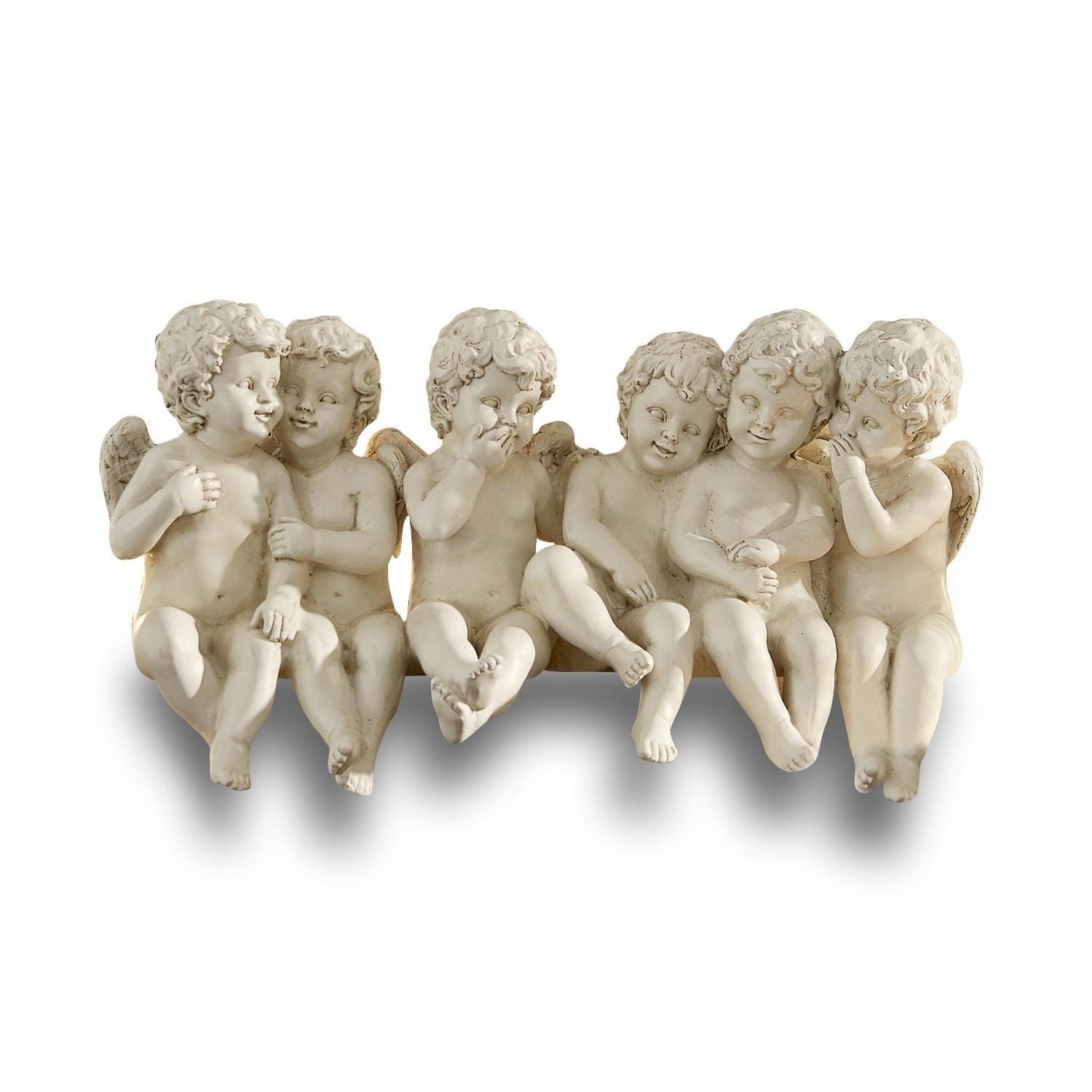 Mirabeau Weihnachtsfigur Engel Léon antikweiß (kein Set, kein Set)