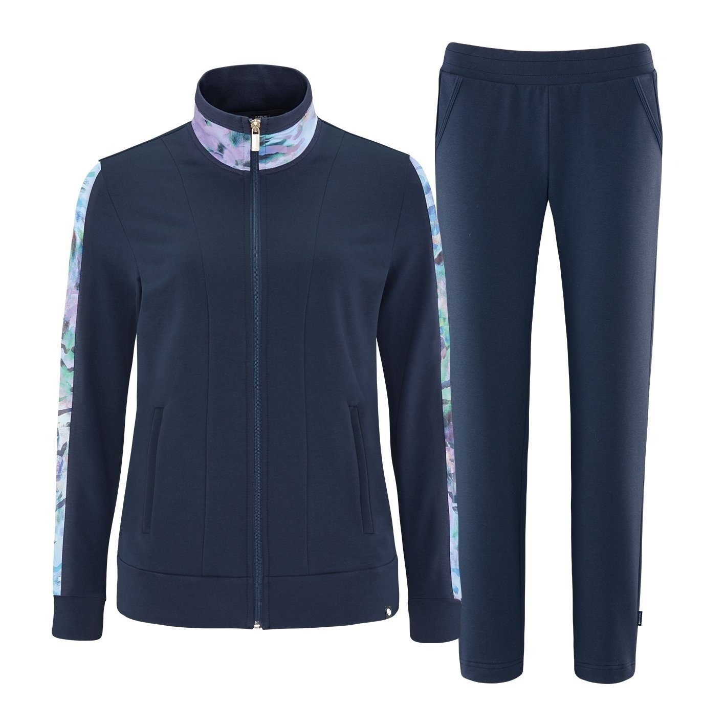 Trainingsanzug Trainingsanzug Damen SCHNEIDER granit/blau Sportswear MAUREENW