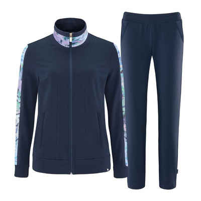 SCHNEIDER Sportswear Trainingsanzug MAUREENW Damen Trainingsanzug granit/blau