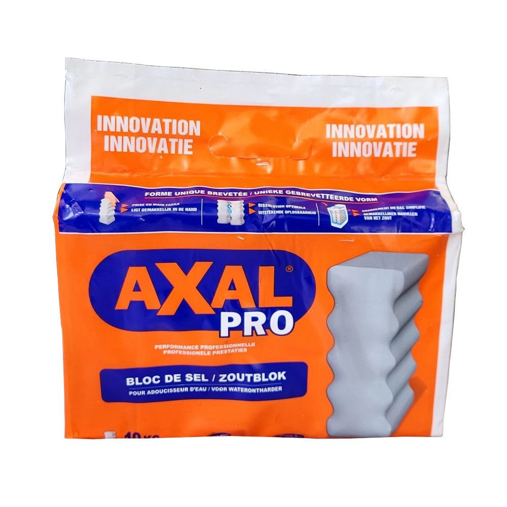 Thumbnail - K+S Axal Pro Block 20x4x2,5kg Regeneriersalz (Salztabletten Wasserenthärtung Tablettensalz)