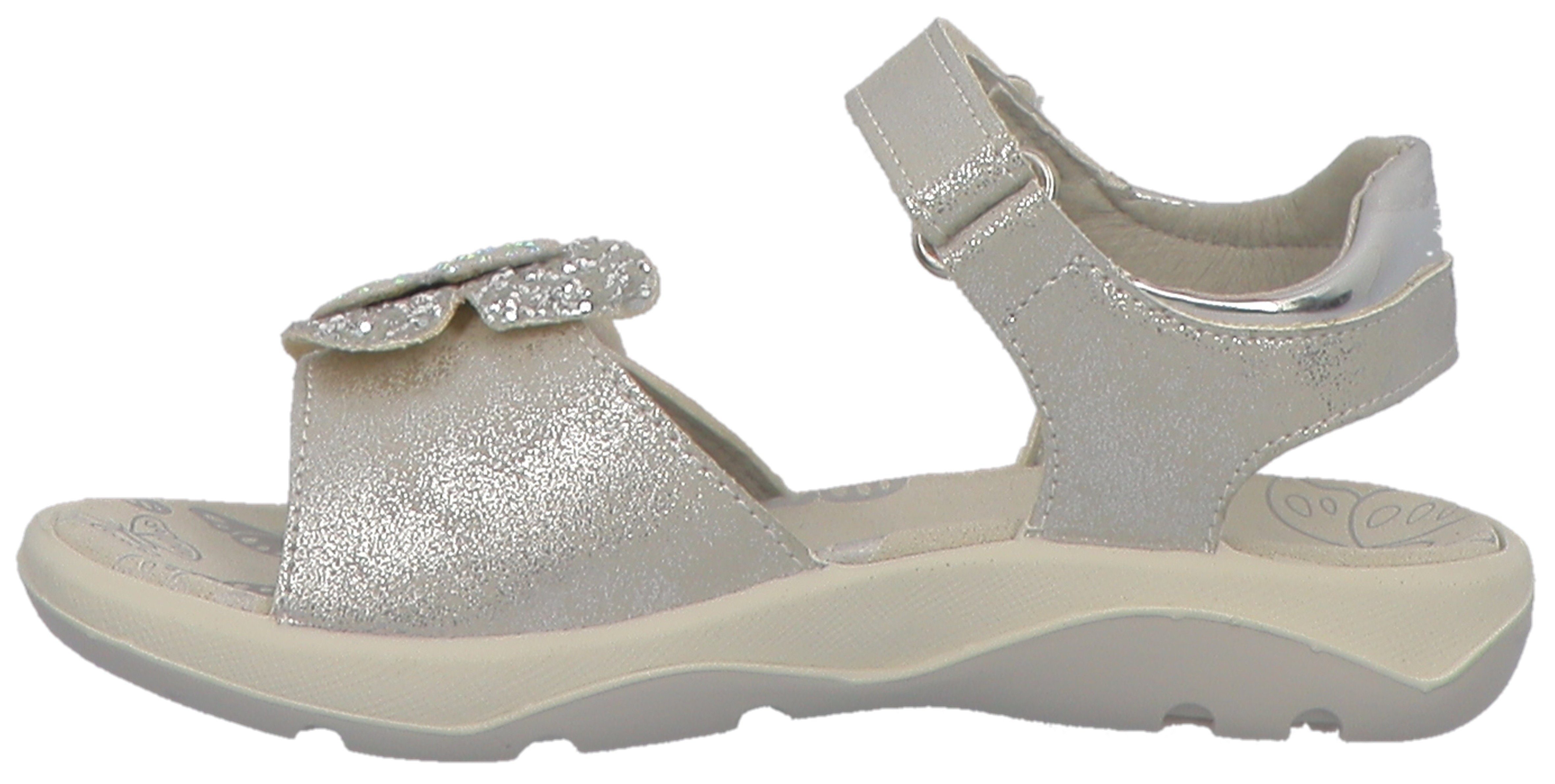 Lurchi Farfalla Sandale, Klettschuh, mit Strasssteinen, Größenschablone zum Download