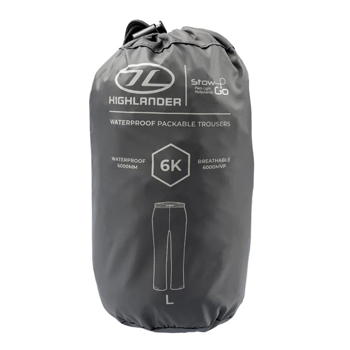 Highlander Outdoorhose Highlander Stow & Go Regenhose Wasserdicht