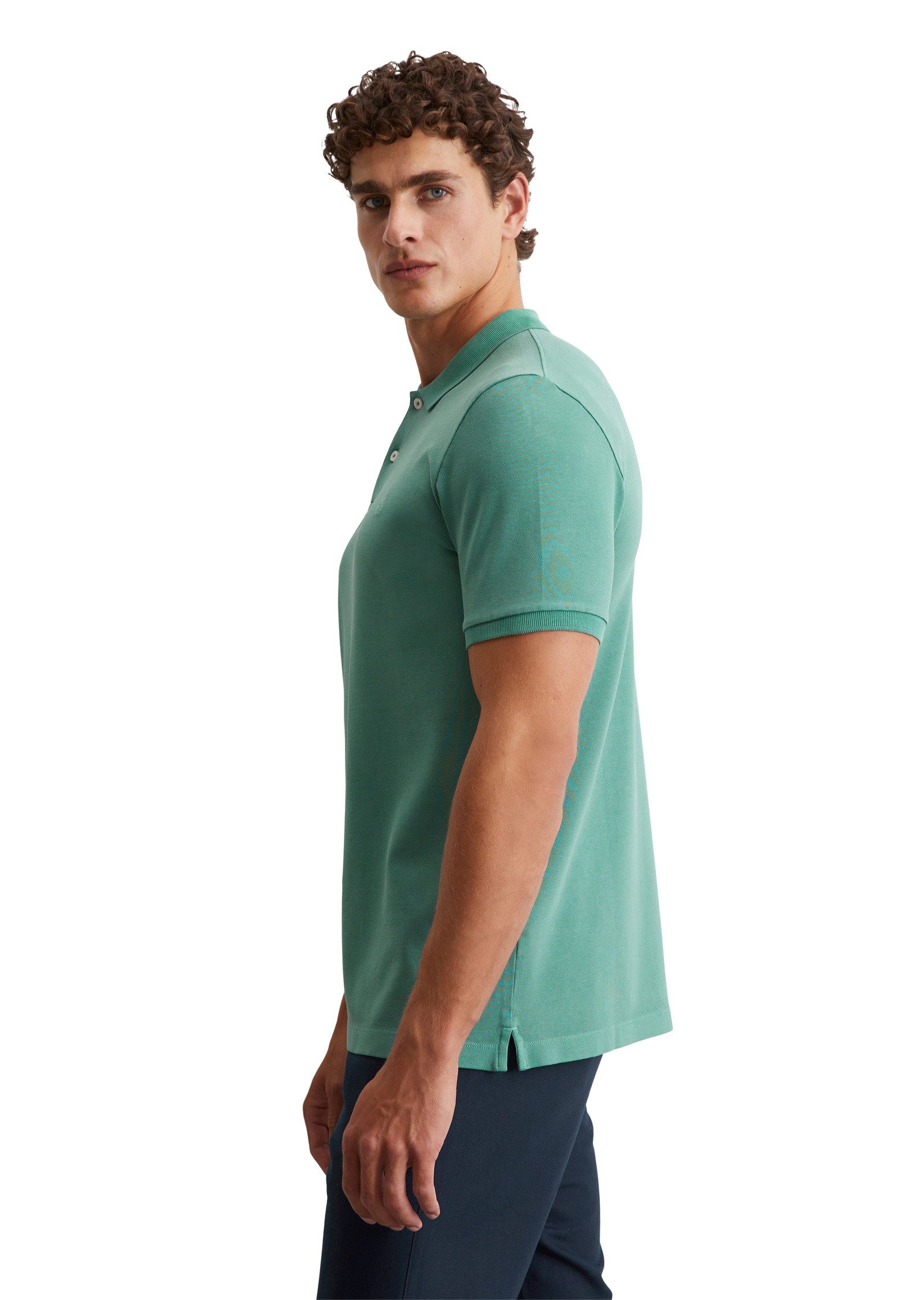Marc O'Polo Poloshirt aus Organic Cotton-Stretch günstig online kaufen