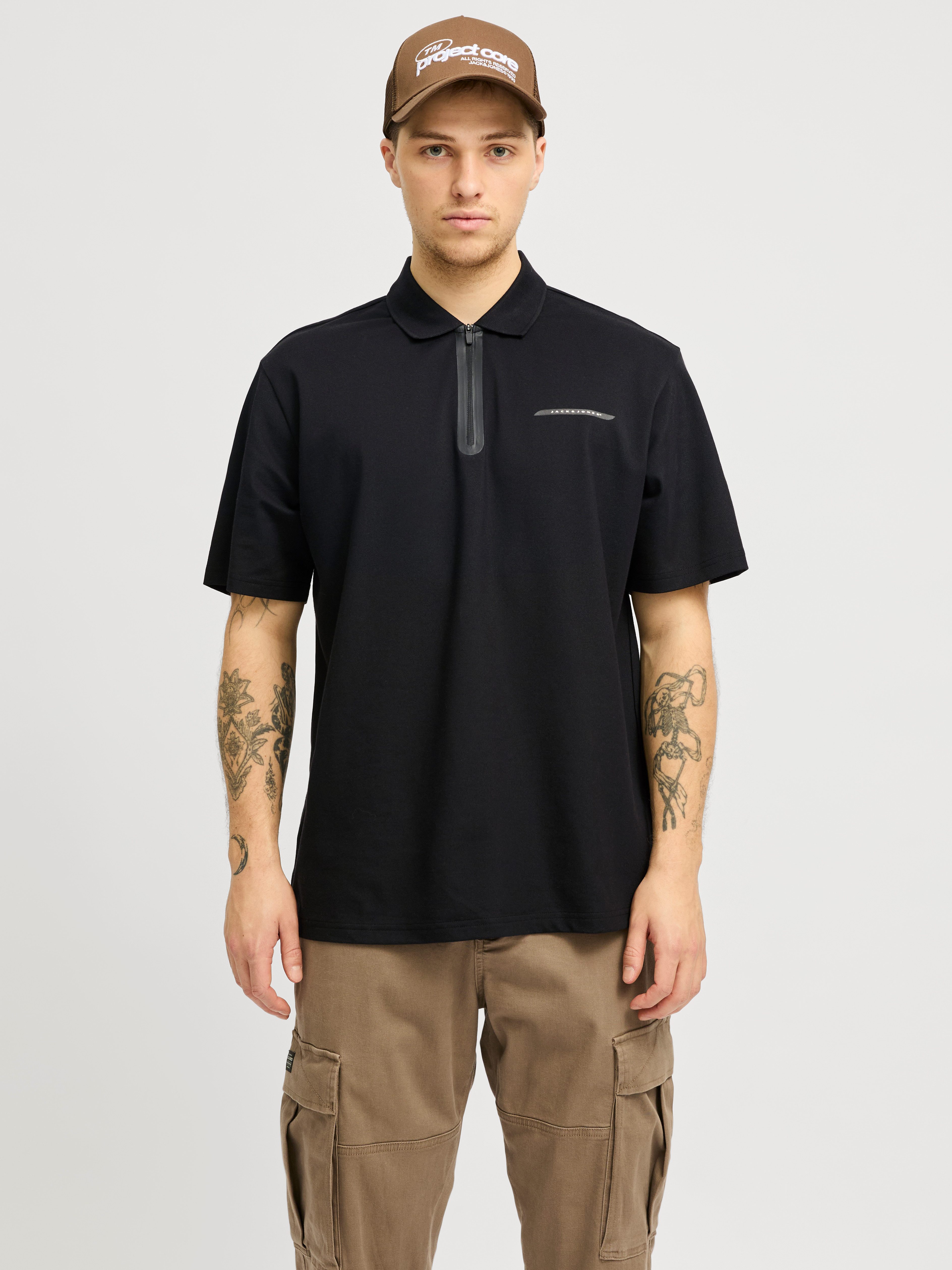 Jack & Jones Poloshirt JCOFUSION PIQUE POLO SS SN günstig online kaufen
