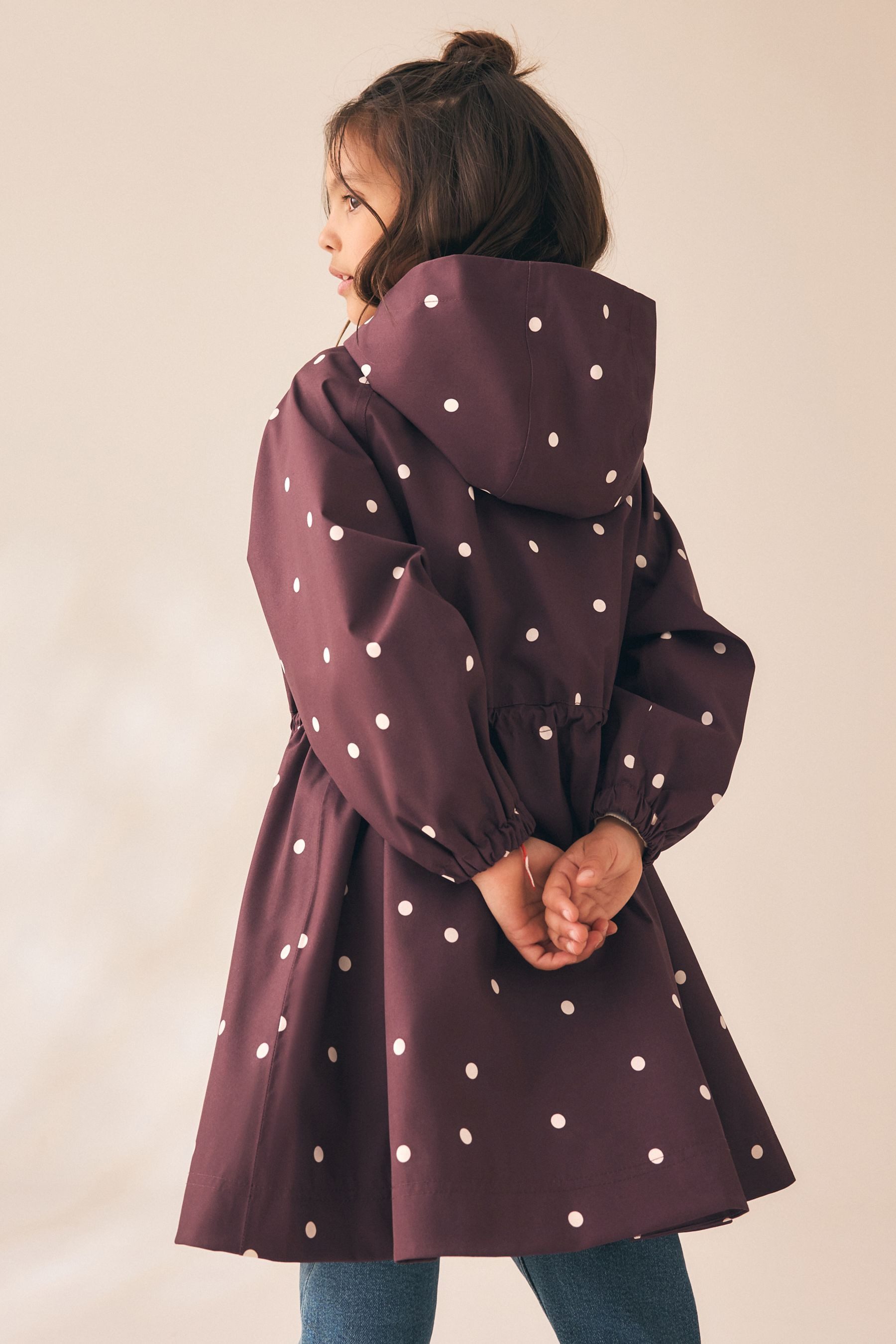 Next Regenjacke Wasserdichte Regenjacke mit Rockdetail (1-St)