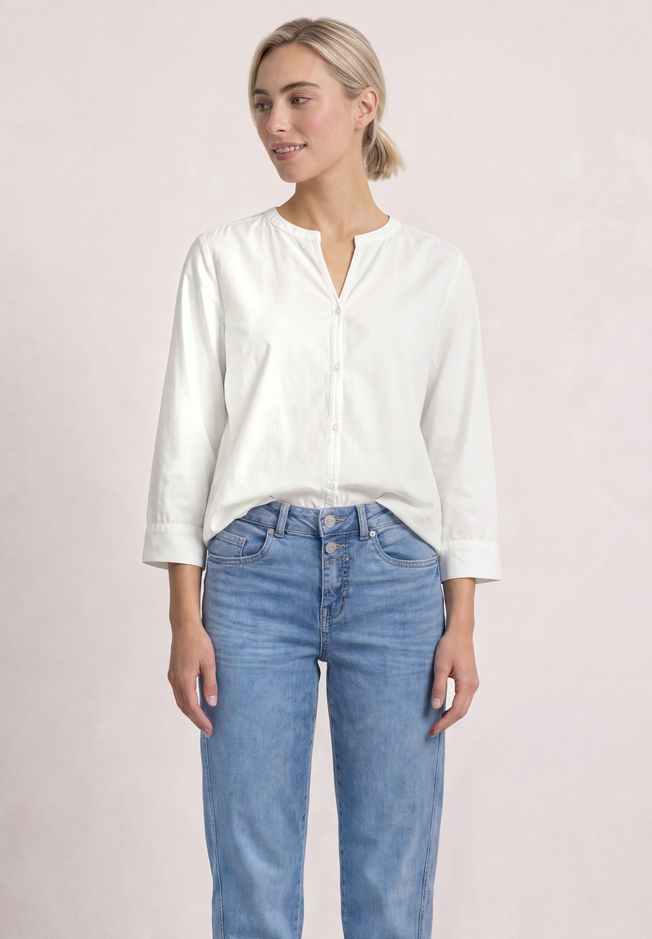 STREET ONE Shirtbluse mit 3/4 Ärmeln