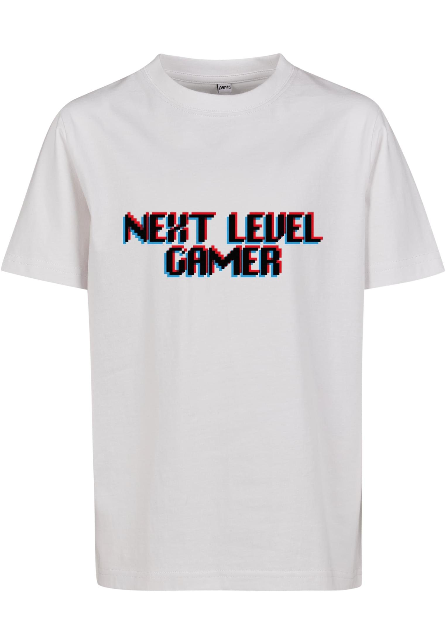 Kurzarmshirt Level Next Tee (1-tlg) MisterTee Kinder Gamer Kids