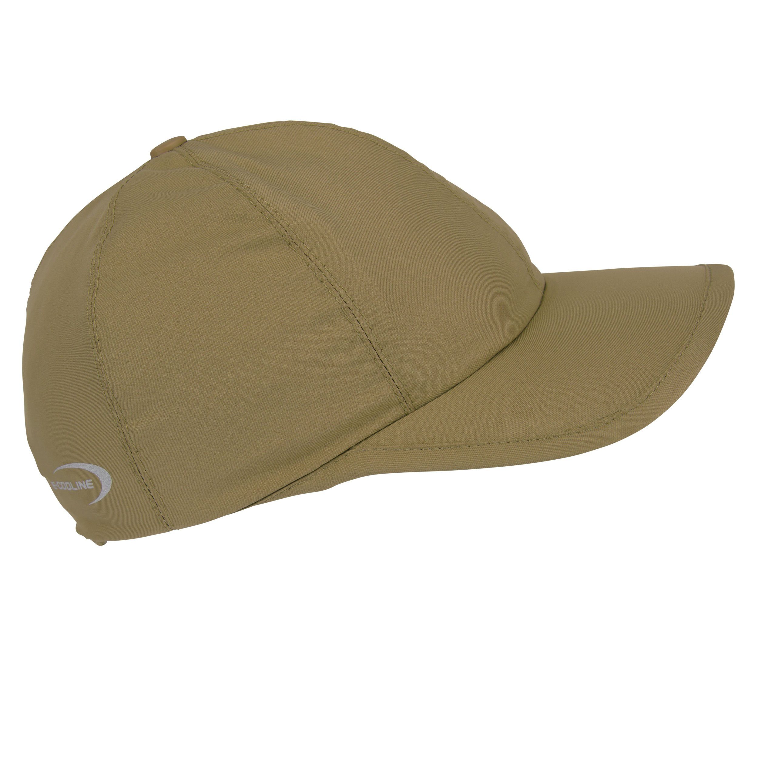 - zum Wasser Klimaanlage Aktivierung Baseball kühlende Sand Cap aktiv E.COOLINE - Kühlung Anziehen Mütze durch mit