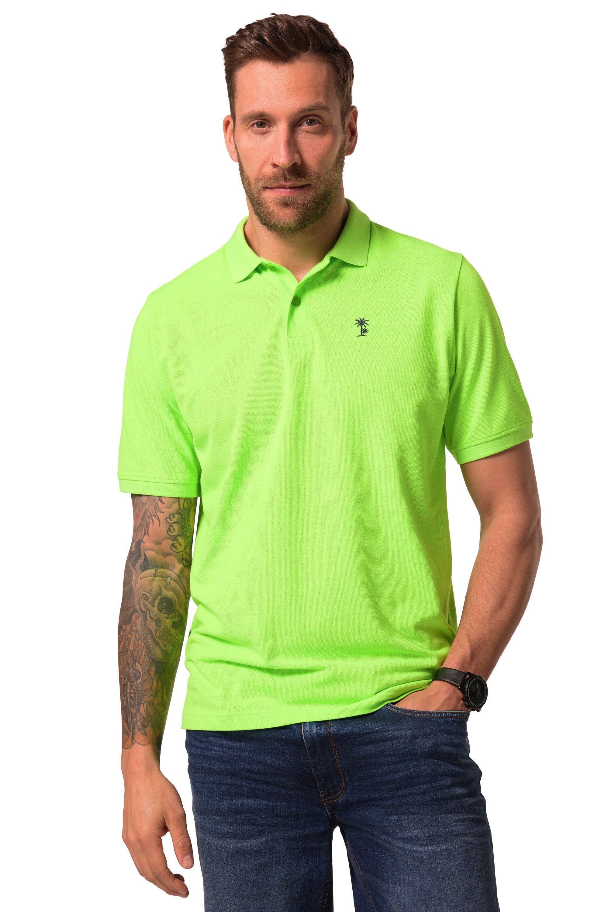 JP1880 Poloshirt JP1880 Poloshirts 2er-Pack Halbarm Piqué bis 8XL günstig online kaufen