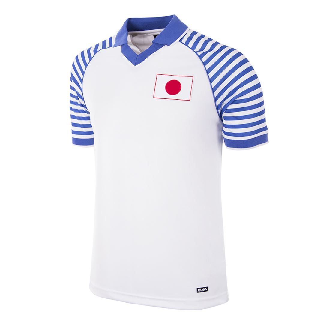 COPA Fußballtrikot Retro Trikot Japan 1987-88 Gesticktes Vereinsemblem