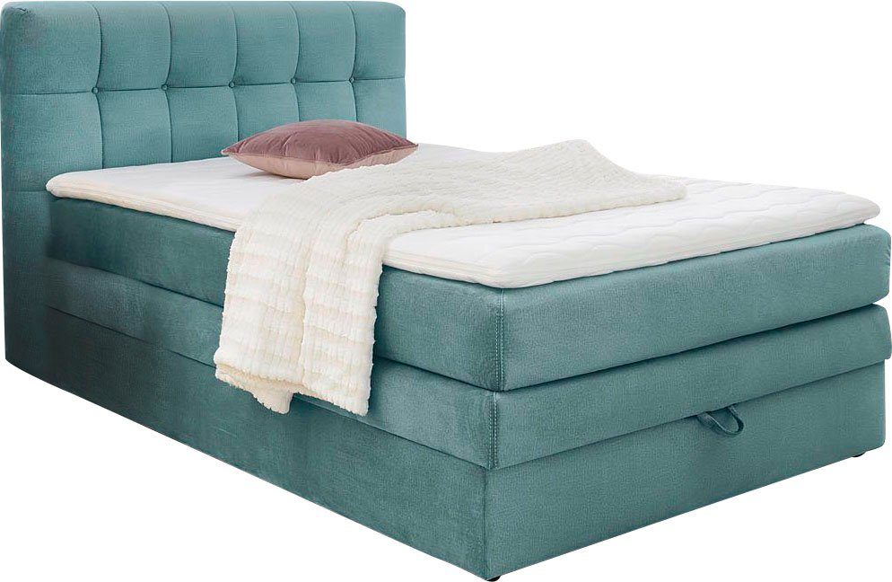 Jockenhöfer Gruppe Boxspringbett Amy, mit Bettkasten und Kaltschaum-Topper günstig online kaufen