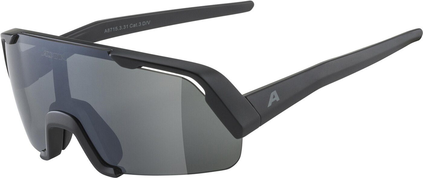Alpina Sports Sonnenbrille ROCKET YOUTH BLACK MATT