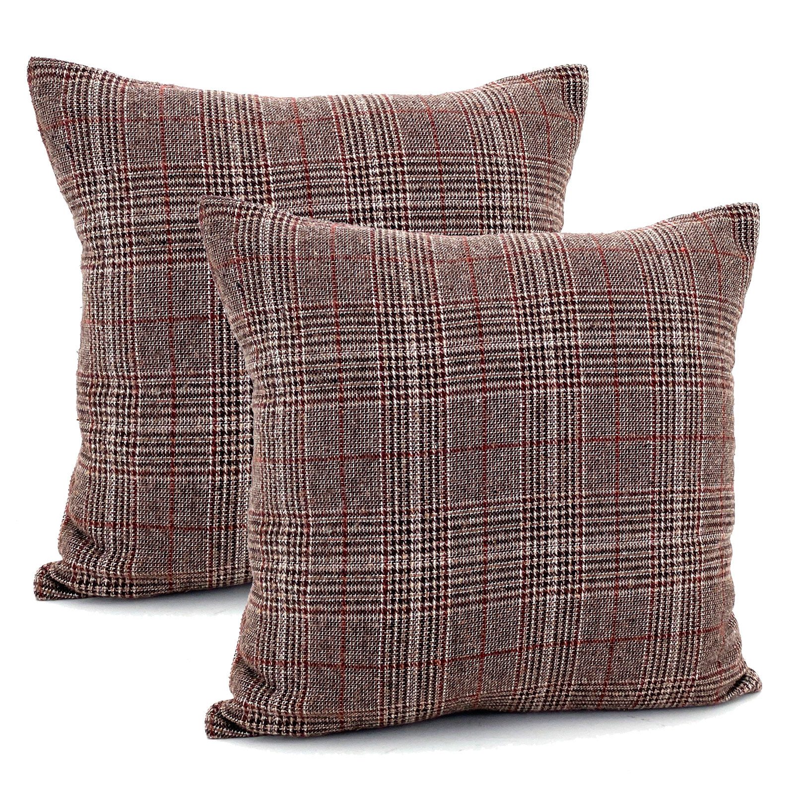heimtexland Dekokissen 2er Set Kissenhülle Tartan günstig online kaufen