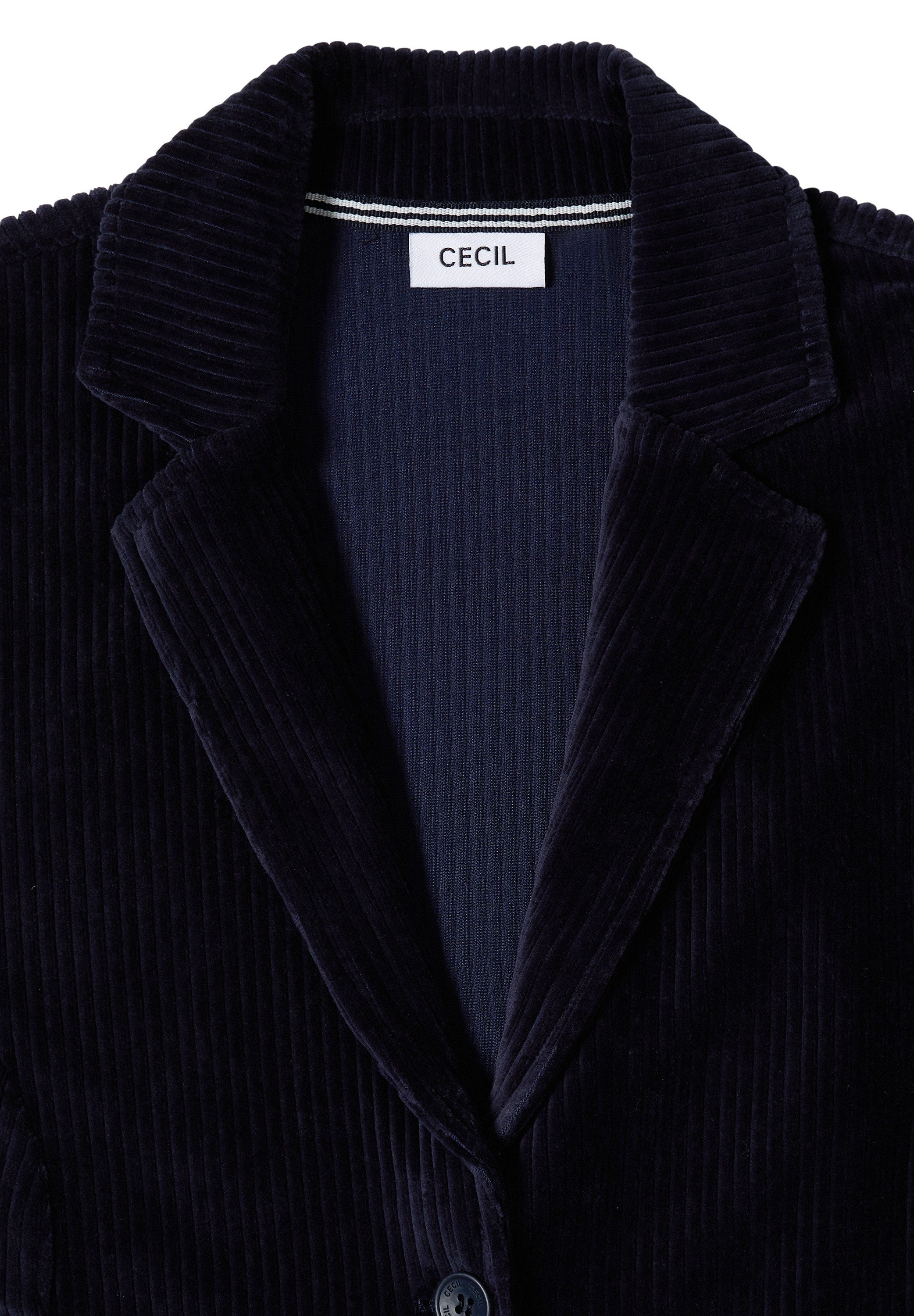 CECIL Kurzblazer aus Jersey in Unifarbe – Bild 5 von 5