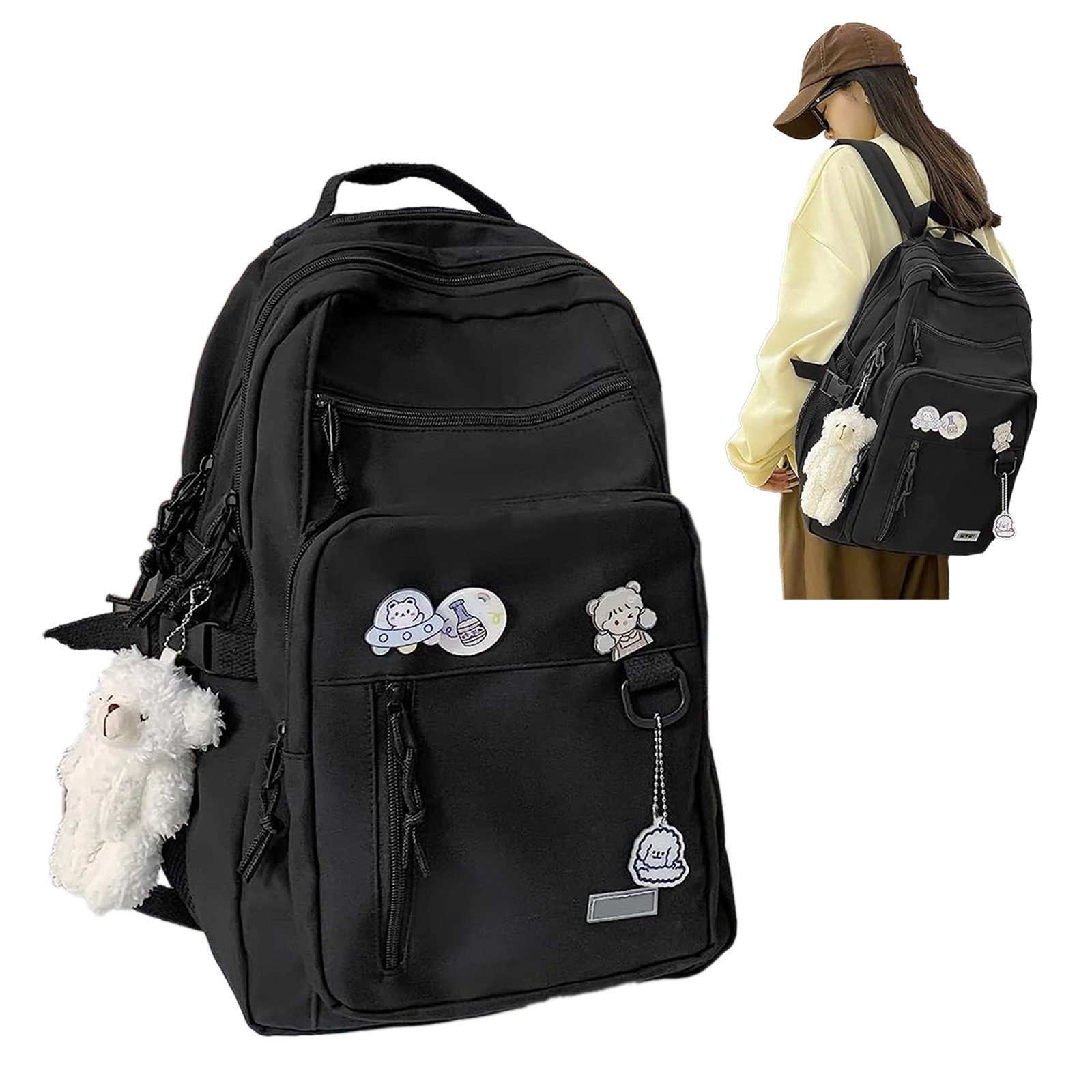 MODFU Laptoprucksack Laptoptasche Rucksäcke Alltagsdaypack Schulrucksack günstig online kaufen