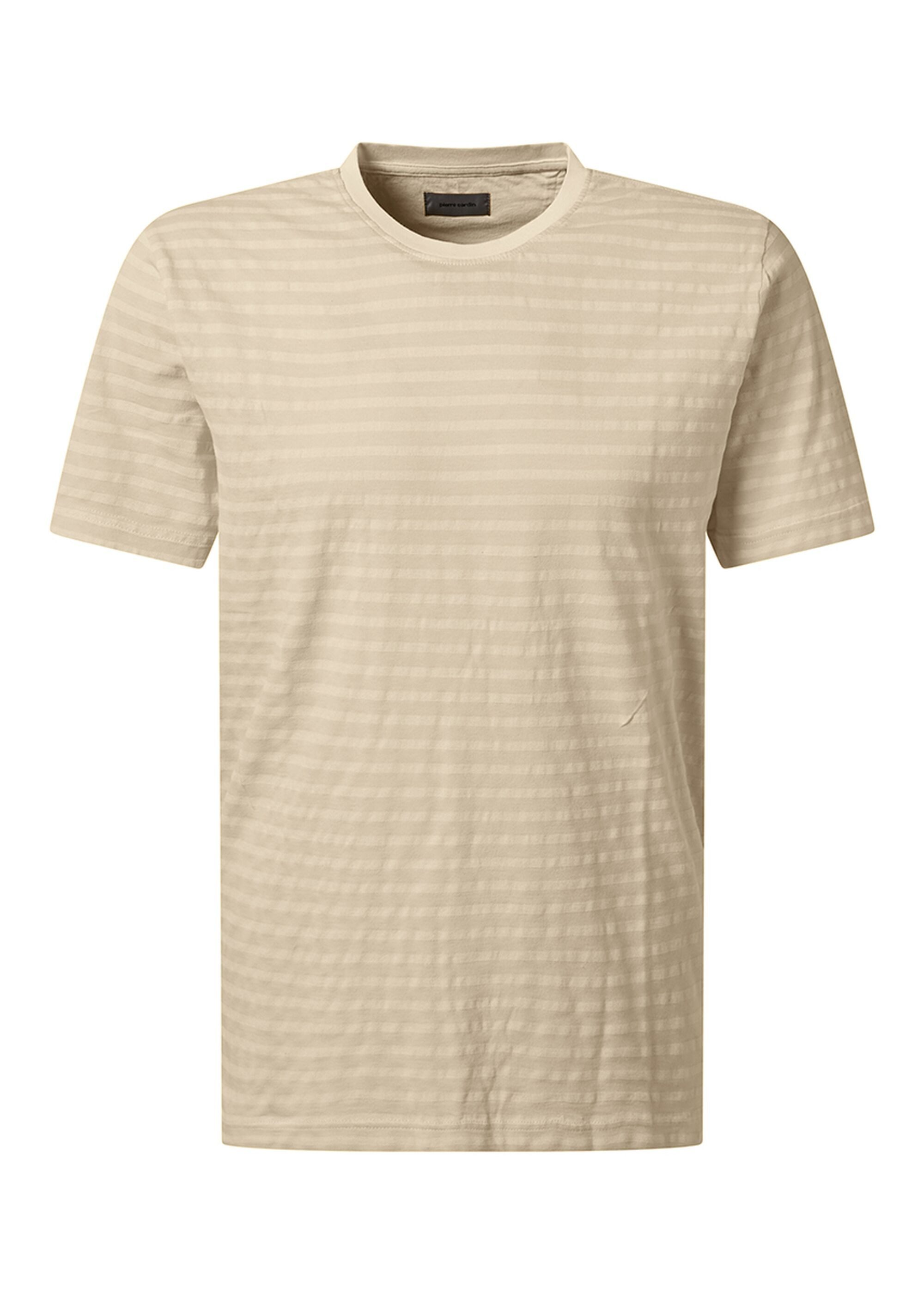 Pierre Cardin Kurzarmshirt (1-tlg) mit Rundhalsausschnitt