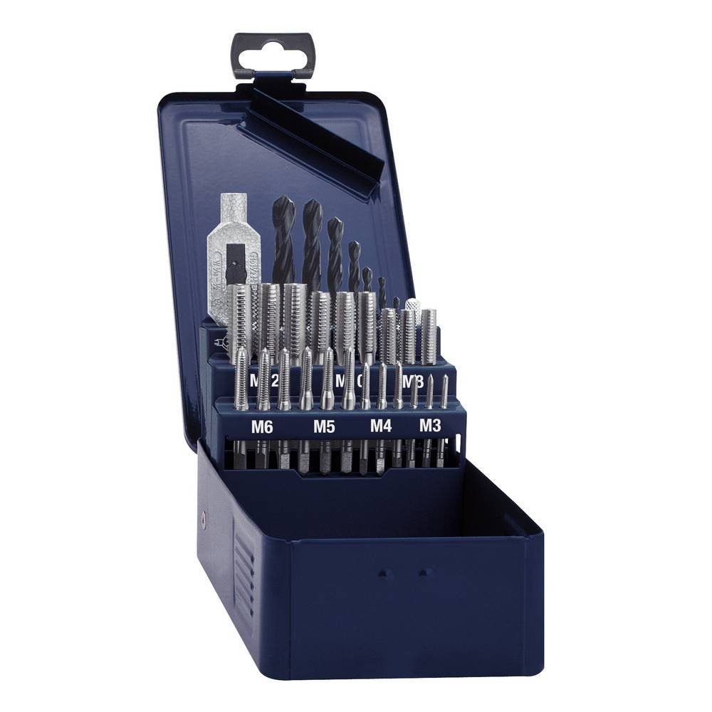 Exact Gewindebohrer Gewindeschneidsortiment M3 - M12 10703