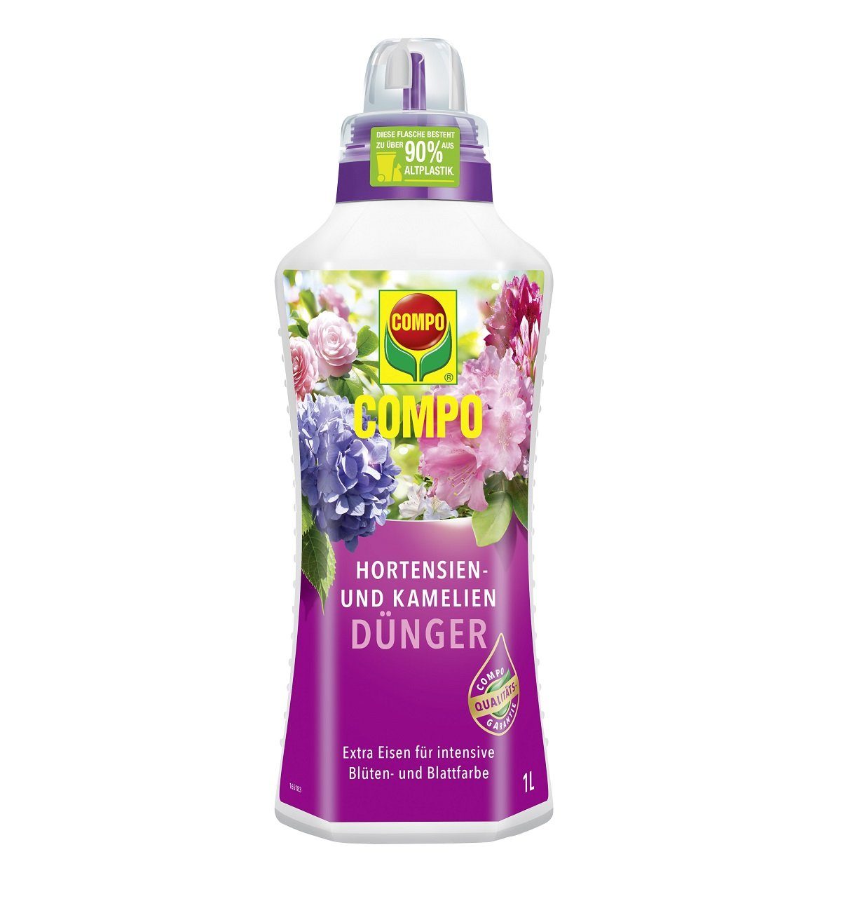 Compo Pflanzendünger COMPO Hortensien- und Kameliendünger 1 Ltr