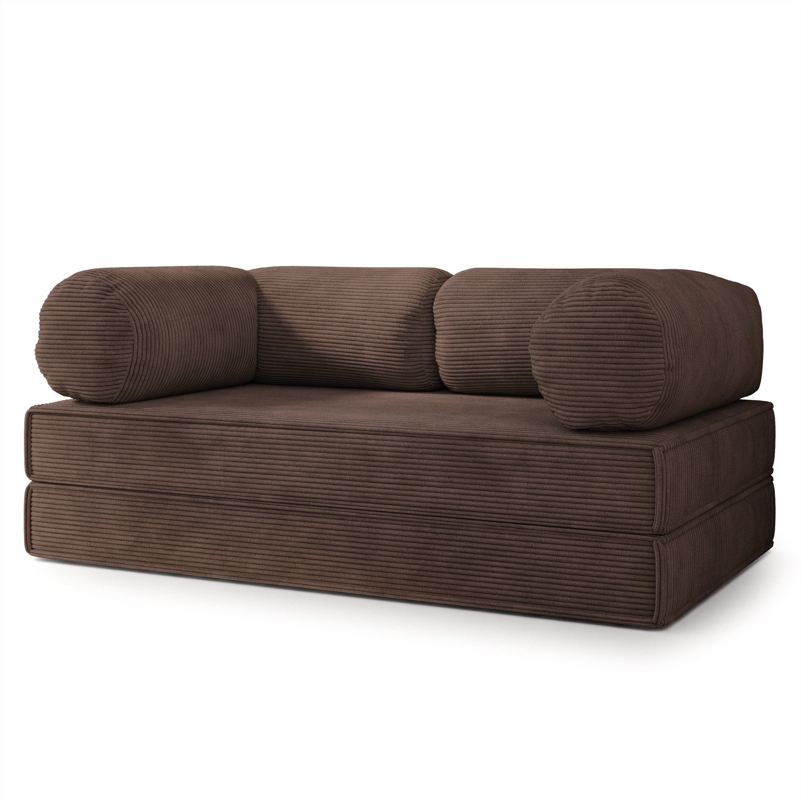 Masseno Sofa ALVIO mit Schlaffunktion, Schlafsofa, Schaumstoffsofa